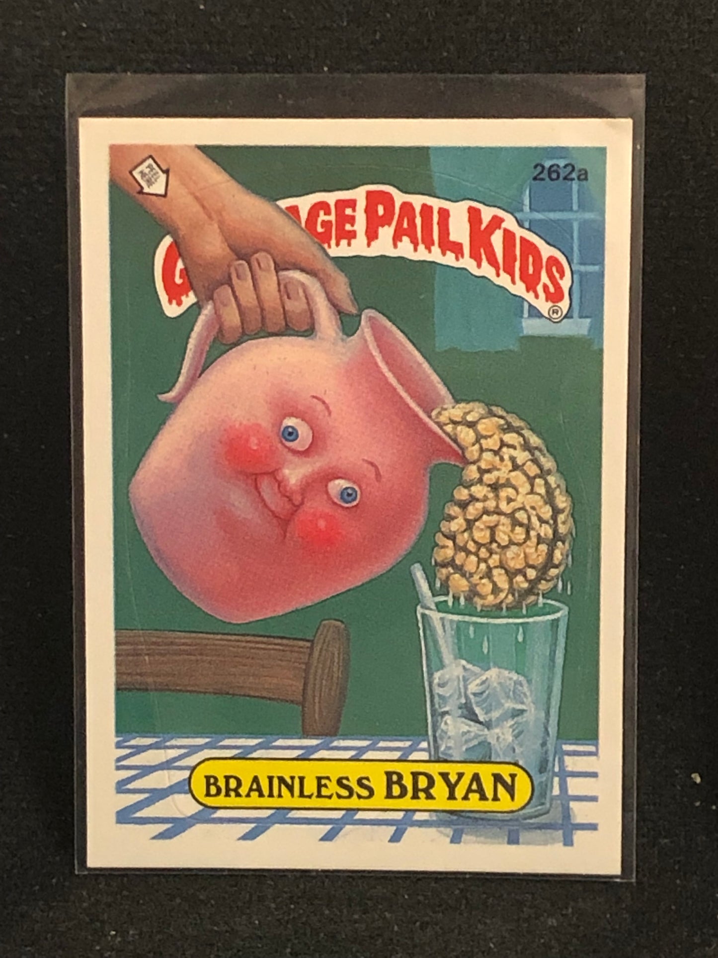 Garbage Pail Kids Original Series 7 (os7) 262a Brainless Bryan