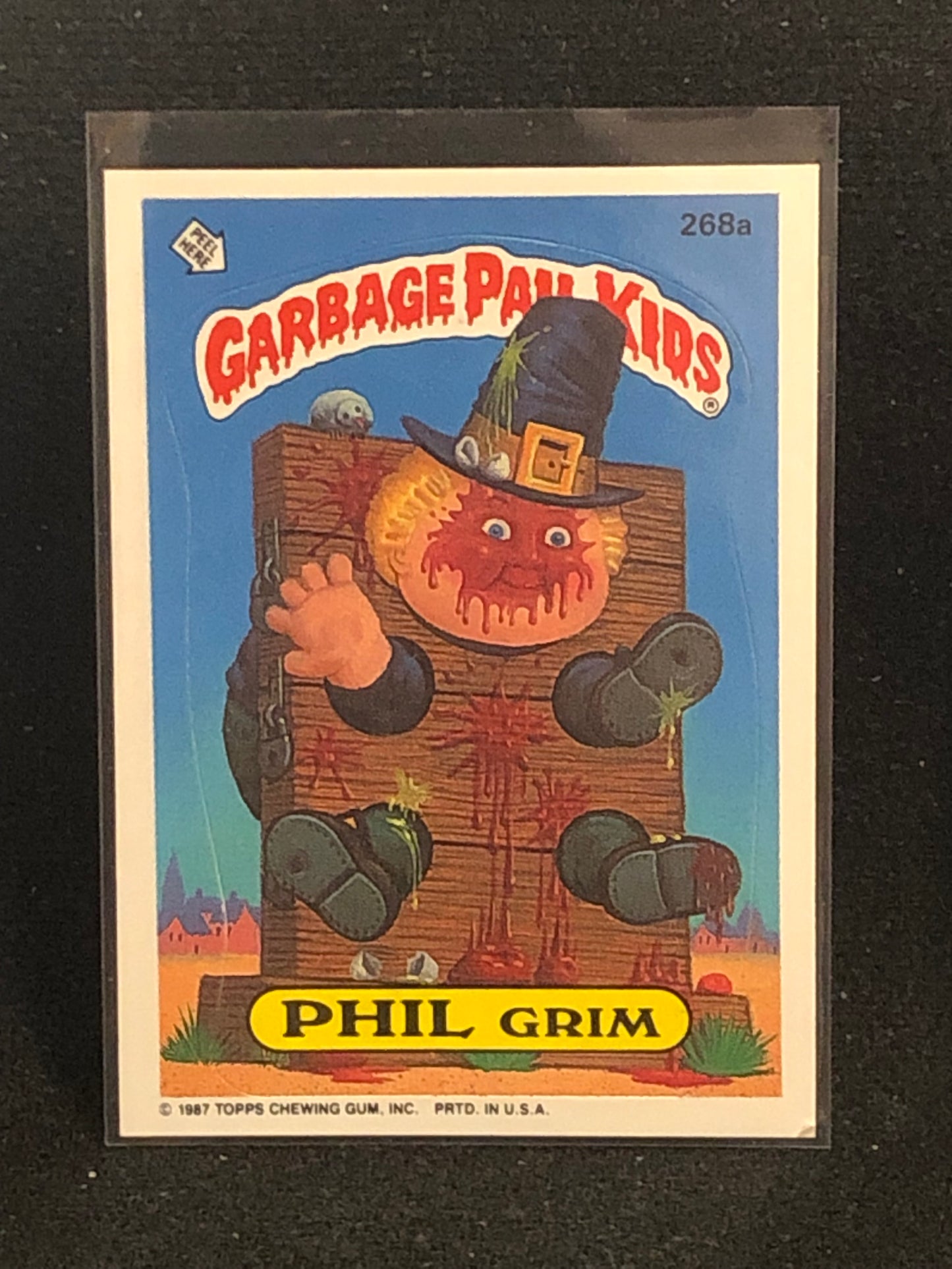 Garbage Pail Kids Original Series 7 (os7) 268a Phil Grim