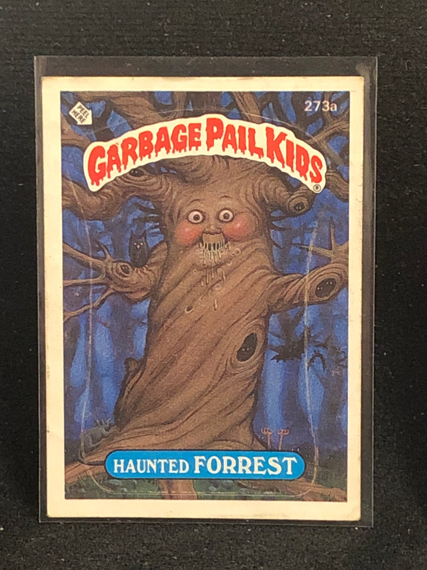 Garbage Pail Kids Original Series 7 (os7) 273a Haunted Forrest