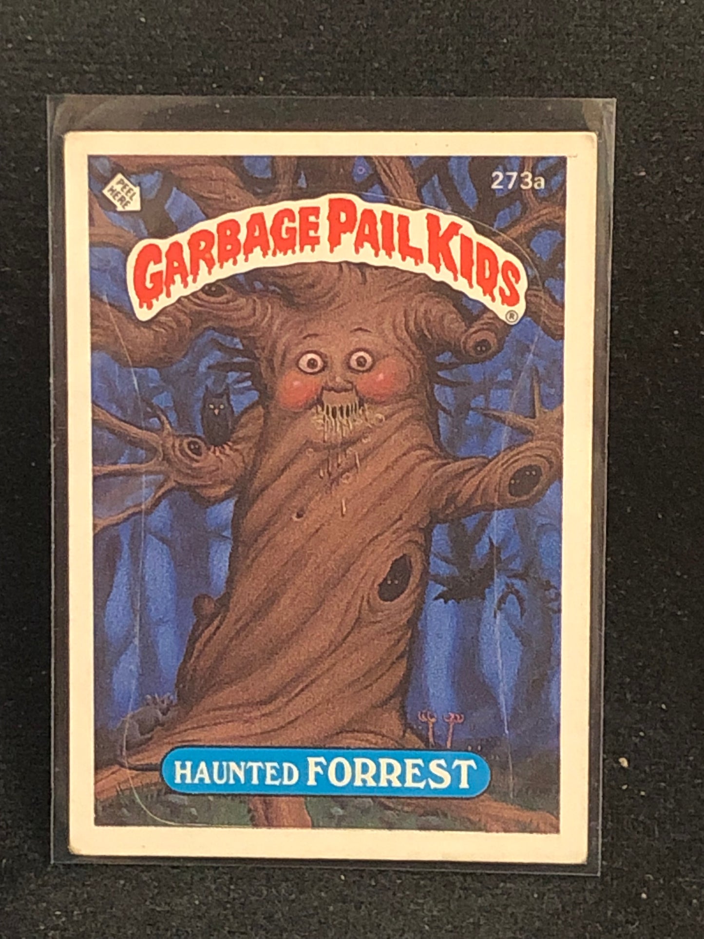 Garbage Pail Kids Original Series 7 (os7) 273a Haunted Forrest