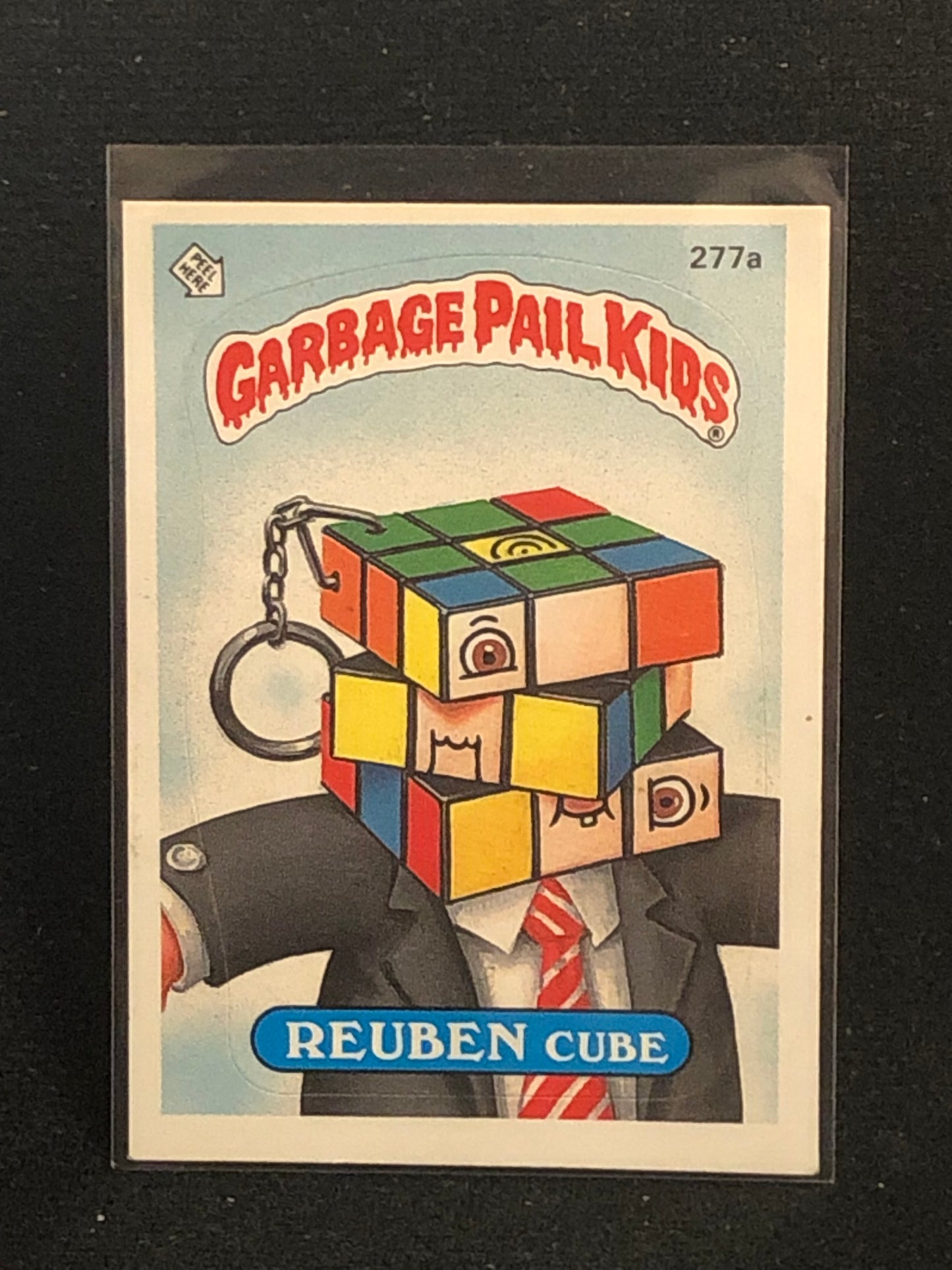 Garbage Pail Kids Original Series 7 (os7) 277a Reuben Cube