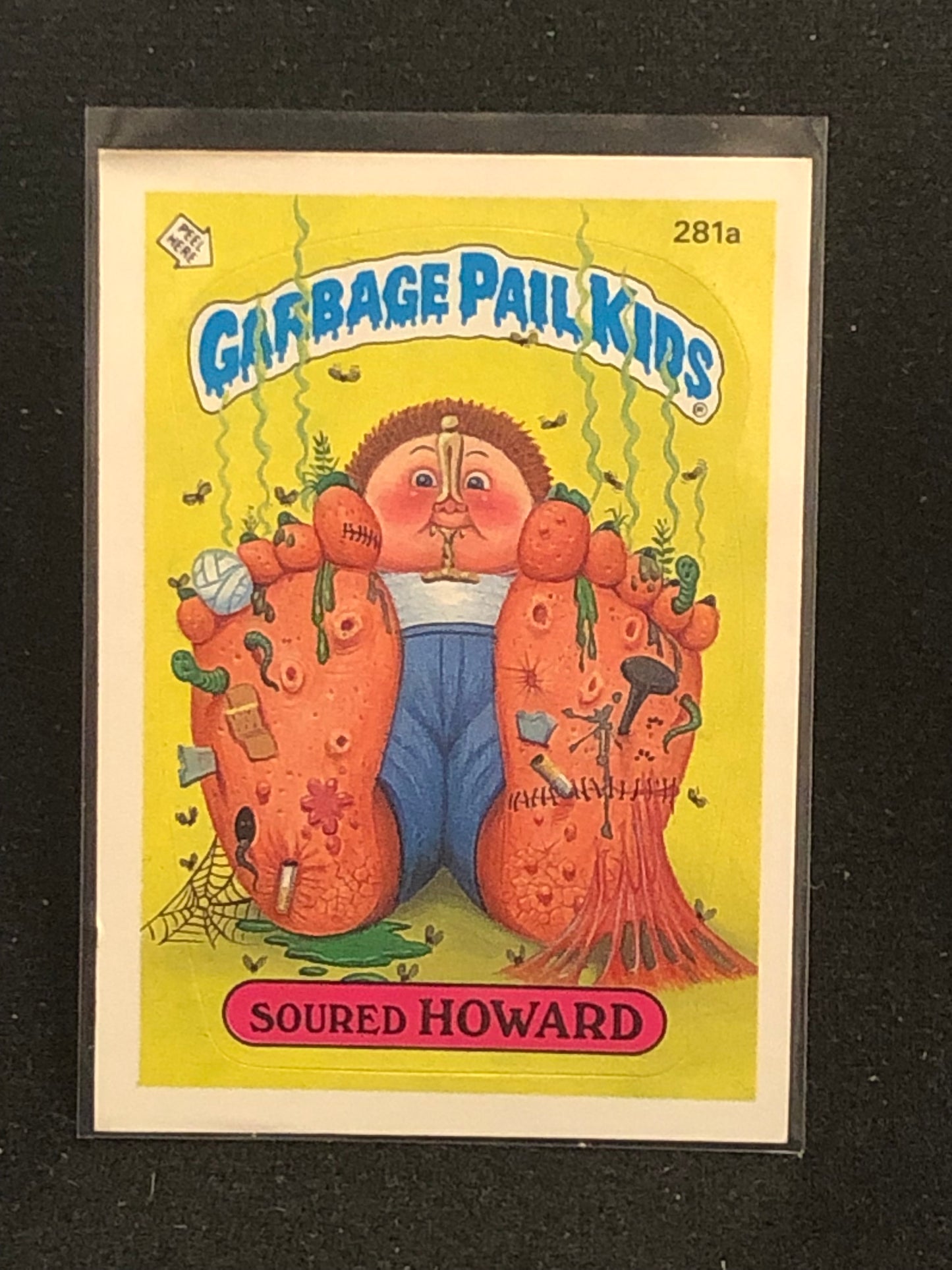 Garbage Pail Kids Original Series 7 (os7) 281a Soured Howard