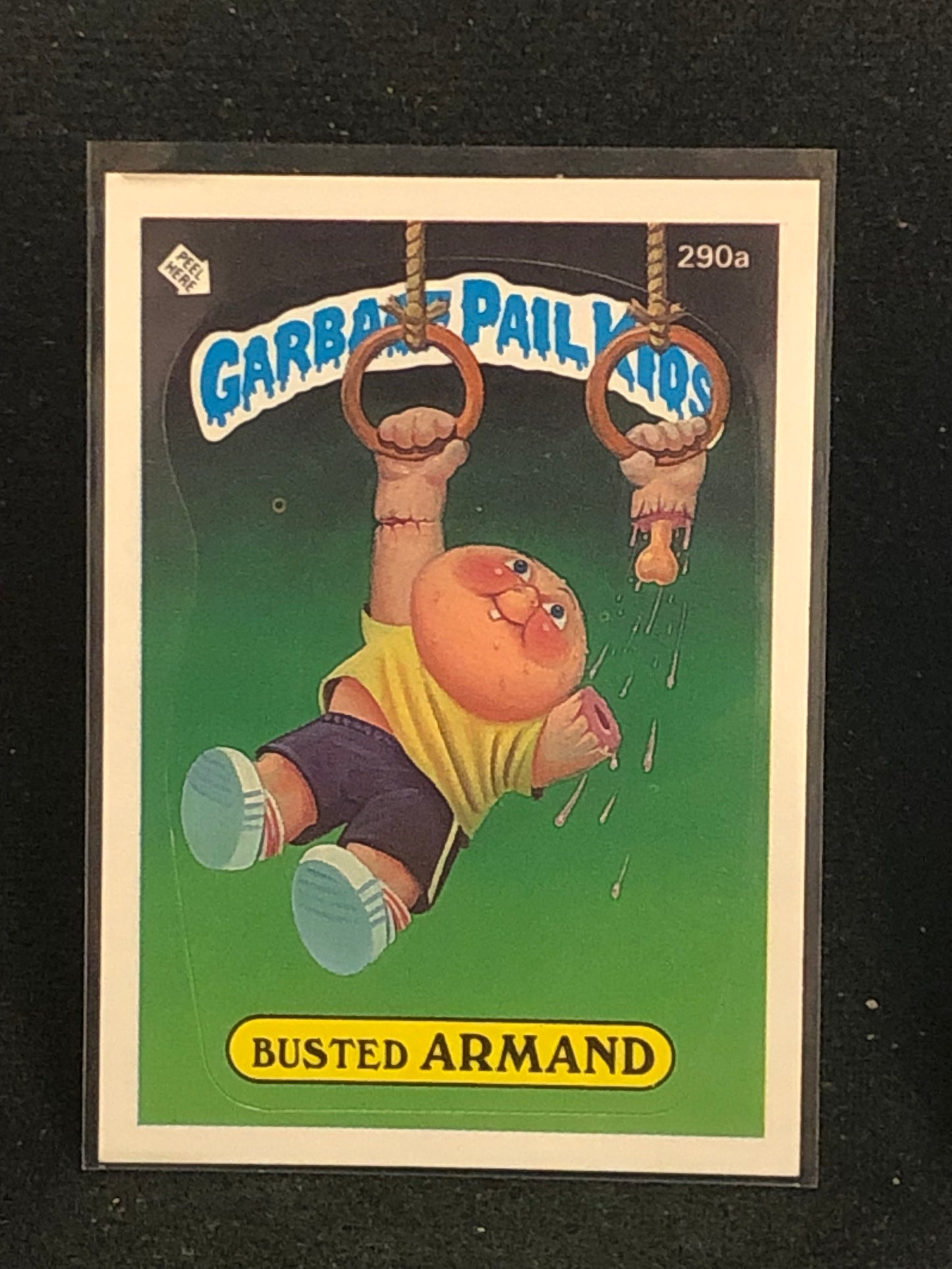 Garbage Pail Kids Original Series 7 (os7) 290a Busted Armand