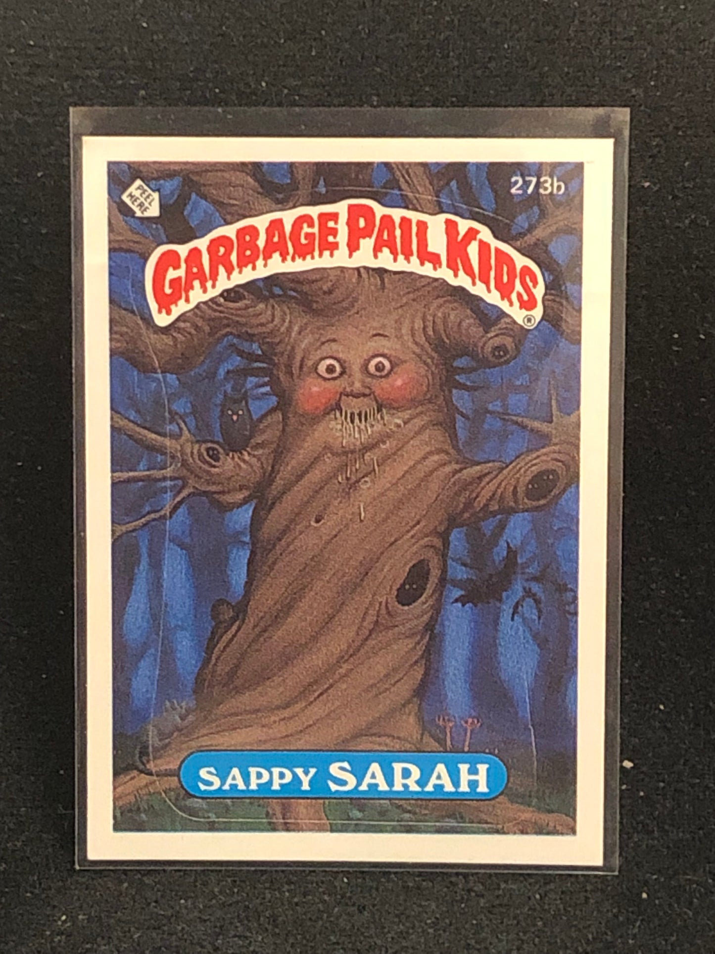 Garbage Pail Kids Original Series 7 (os7) 273b Sappy Sarah