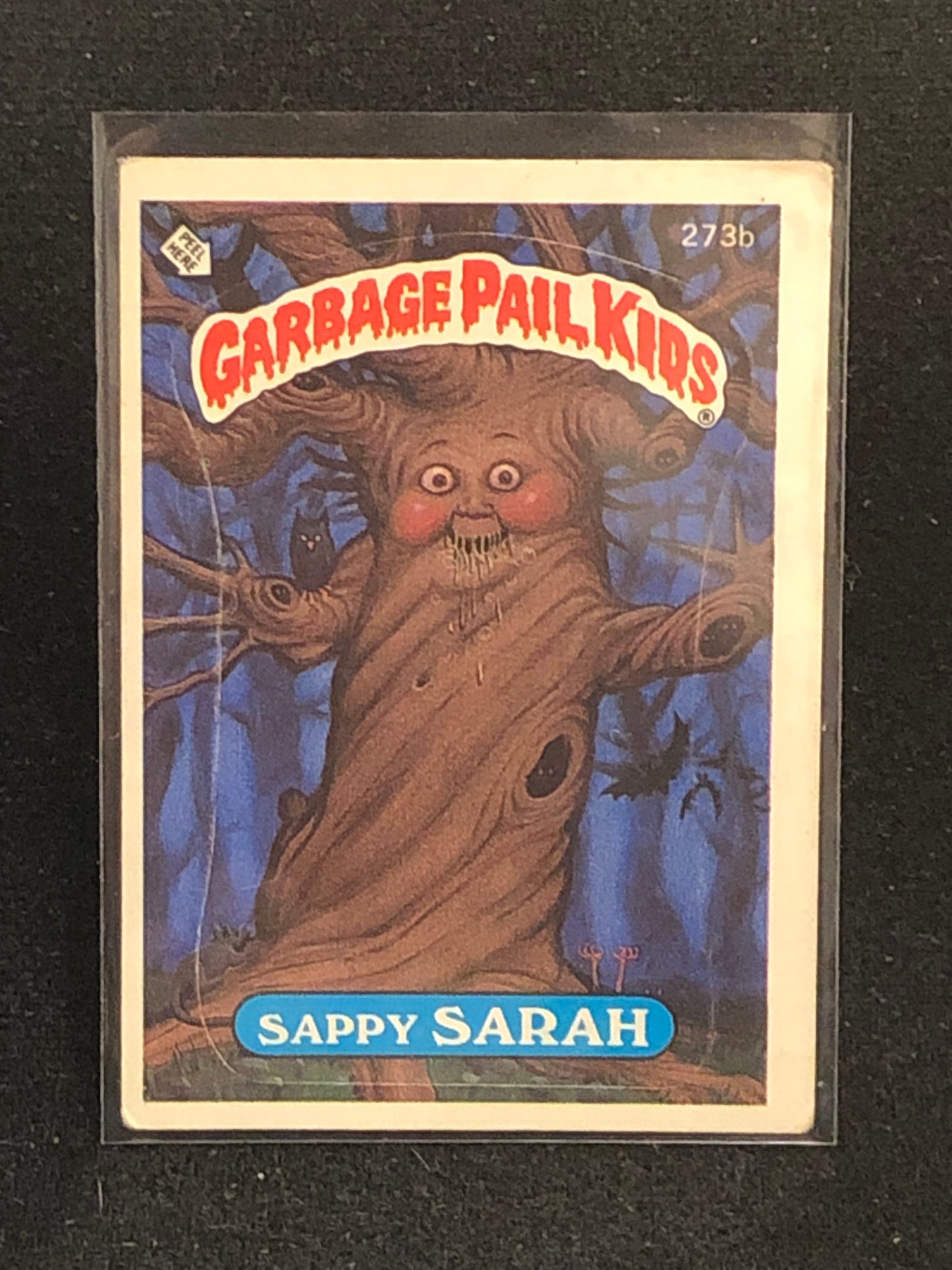 Garbage Pail Kids Original Series 7 (os7) 273b Sappy Sarah