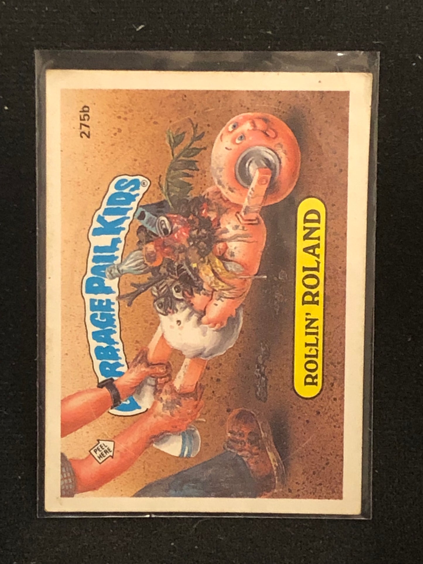 Garbage Pail Kids Original Series 7 (os7) 275b Rollin Roland