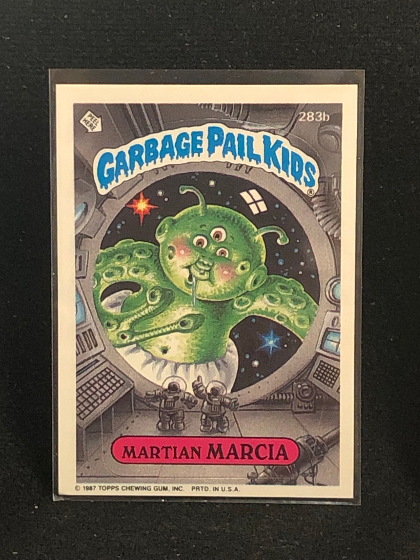 Garbage Pail Kids Original Series 7 (os7) 283b Martian Marcia