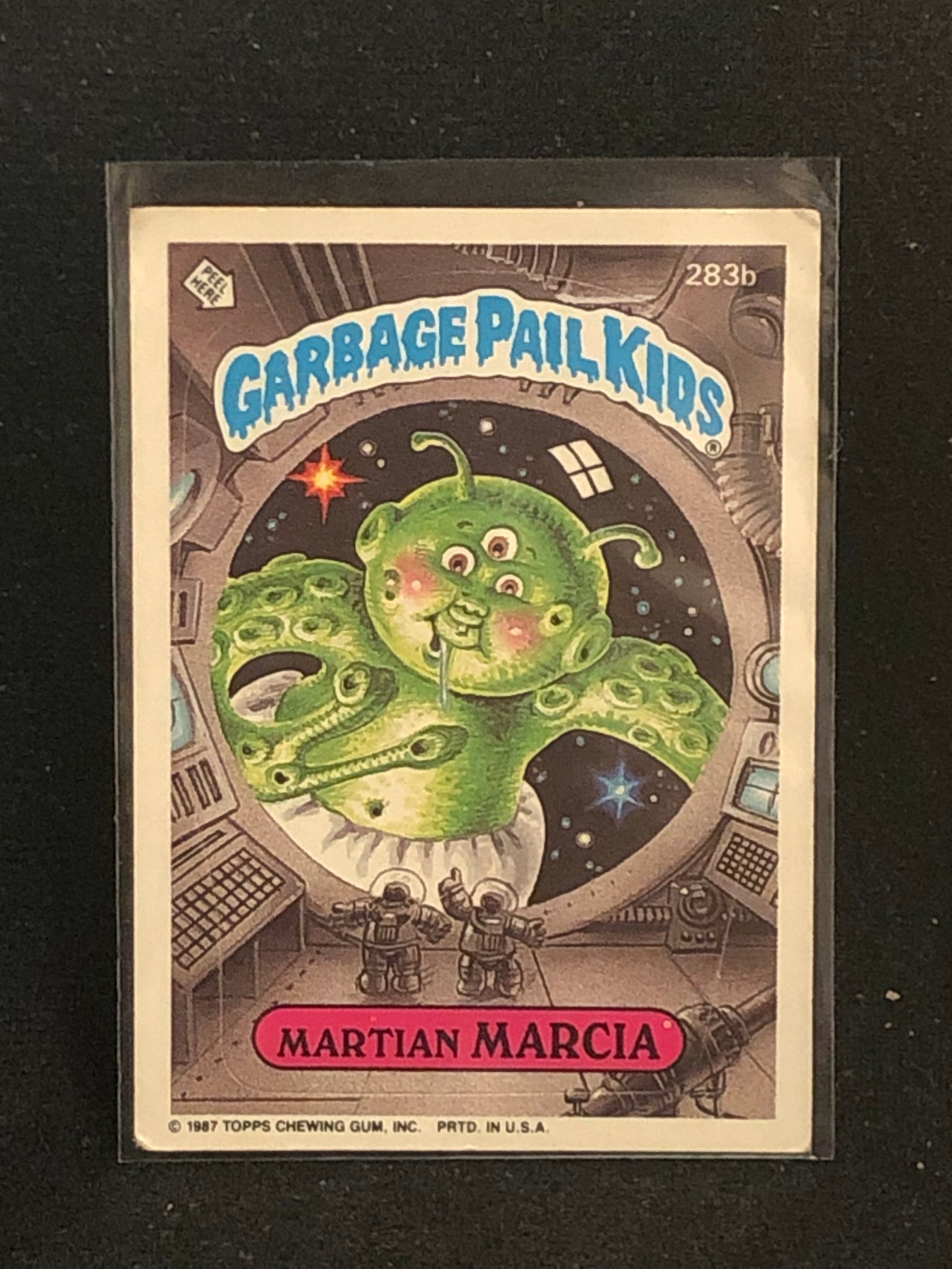 Garbage Pail Kids Original Series 7 (os7) 283b Martian Marcia