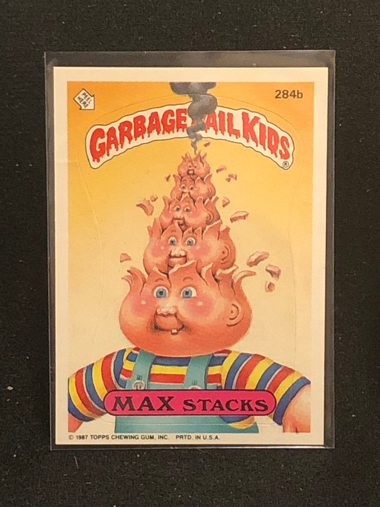 Garbage Pail Kids Original Series 7 (os7) 284b Max Stacks