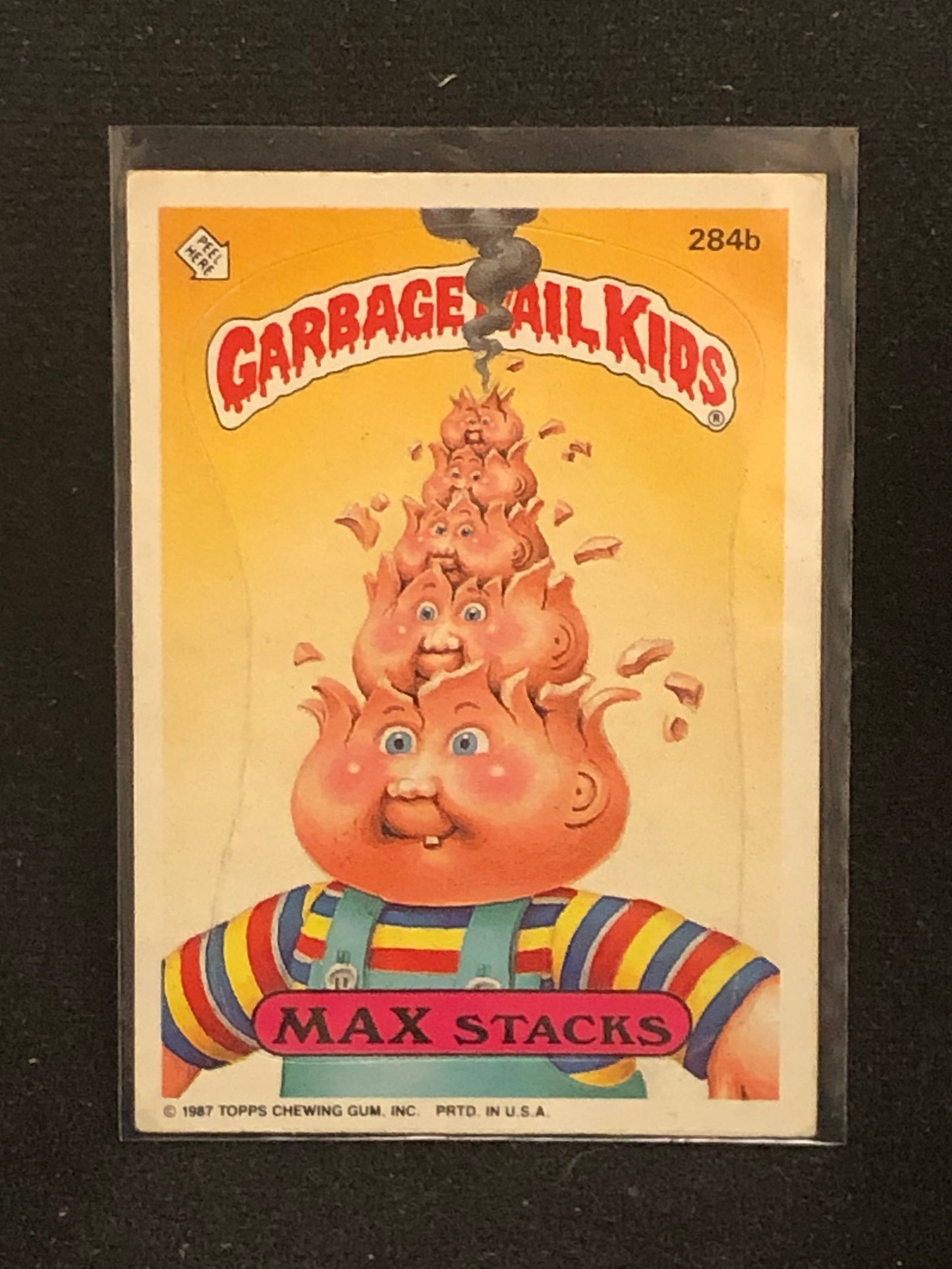 Garbage Pail Kids Original Series 7 (os7) 284b Max Stacks