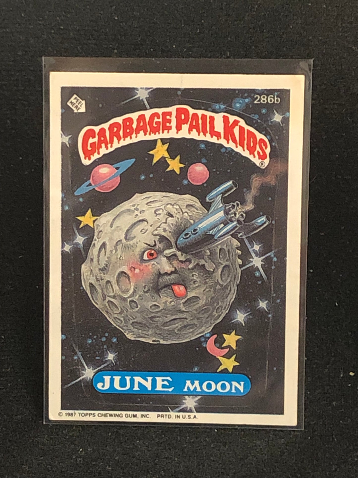 Garbage Pail Kids Original Series 7 (os7) 286b June Moon