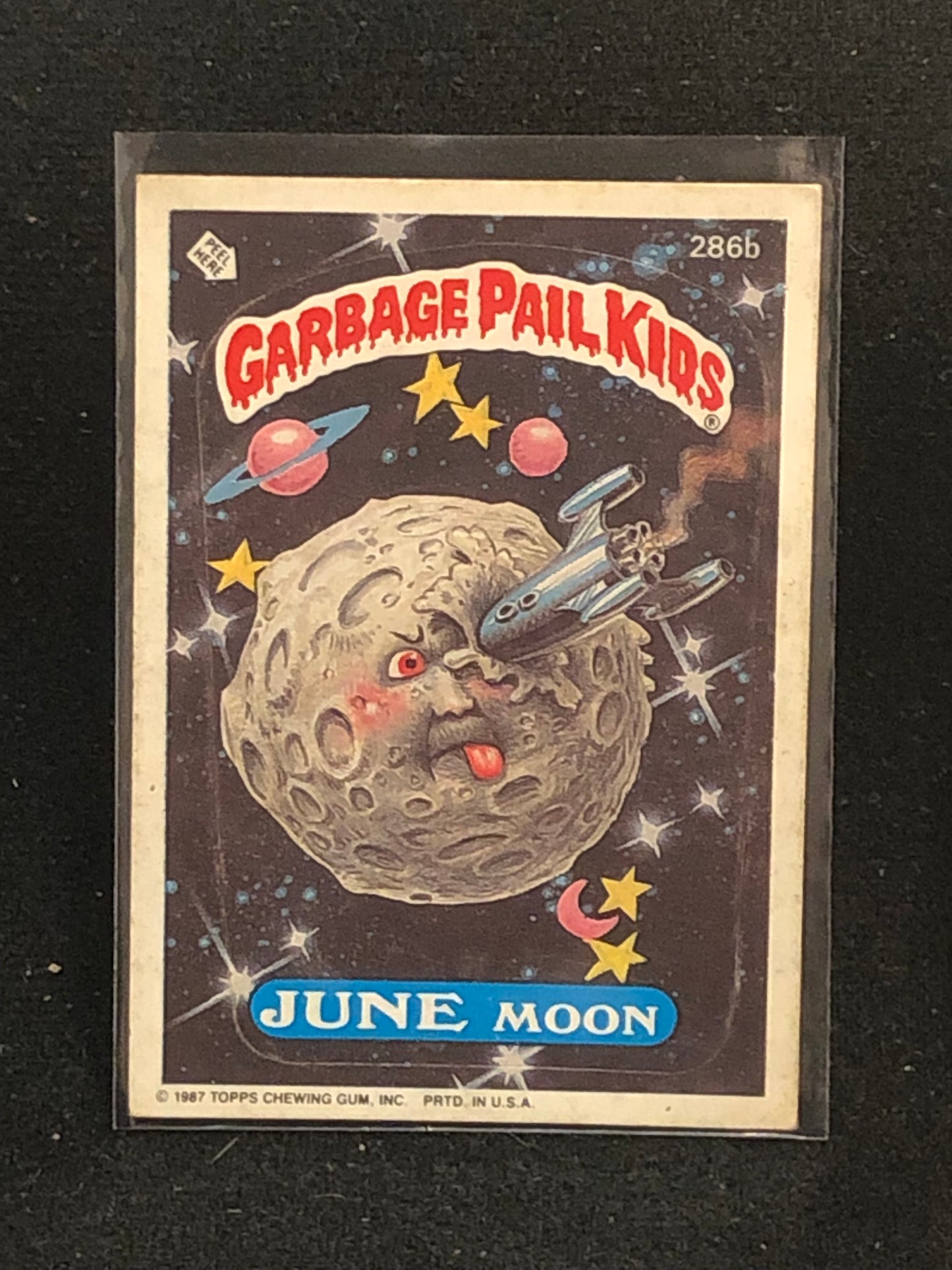 Garbage Pail Kids Original Series 7 (os7) 286b June Moon