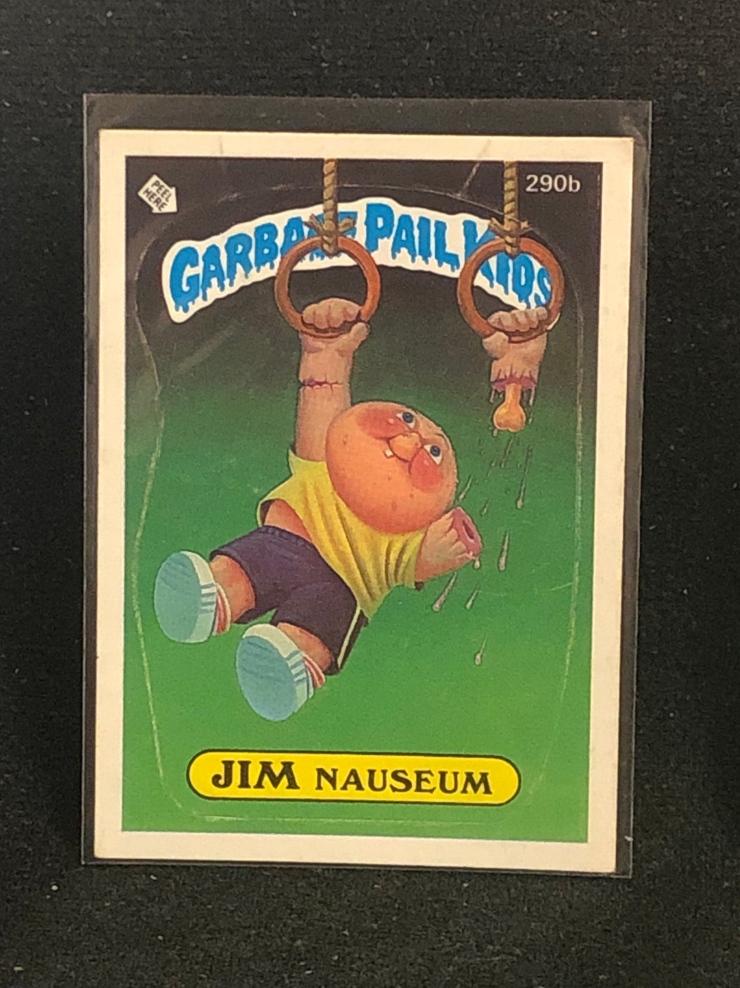 Garbage Pail Kids Original Series 7 (os7) 290b Jim Nauseum