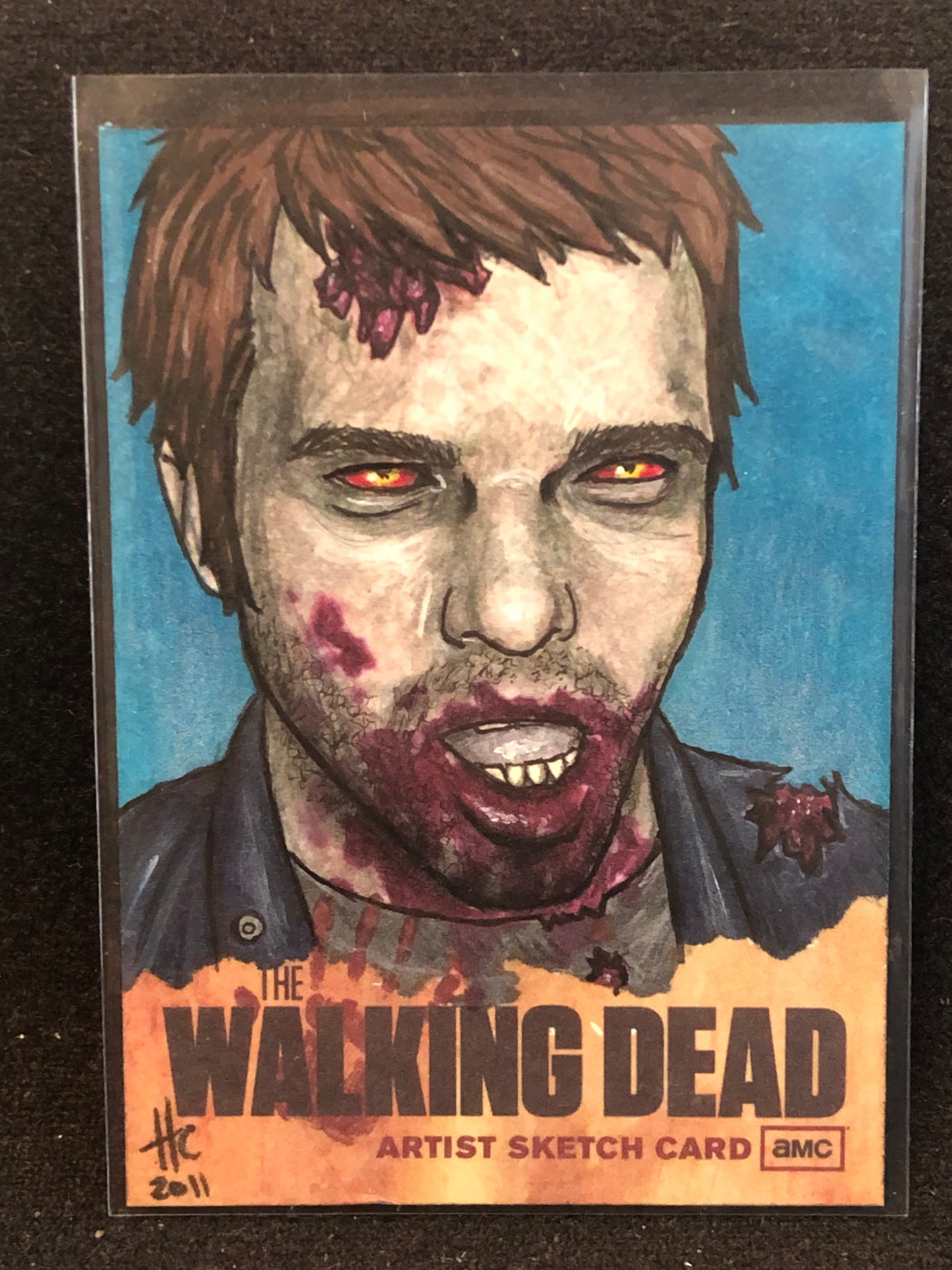 2011 Cryptozoic The Walking Dead Season 1 U-PICK Sketch Card Singles 1/1