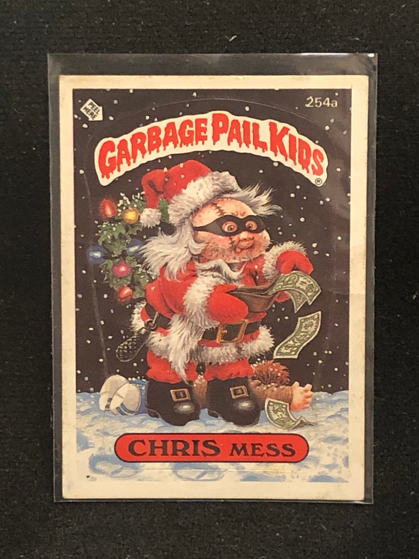 Garbage Pail Kids Original Series 7 (os7) 254a Chris Mess