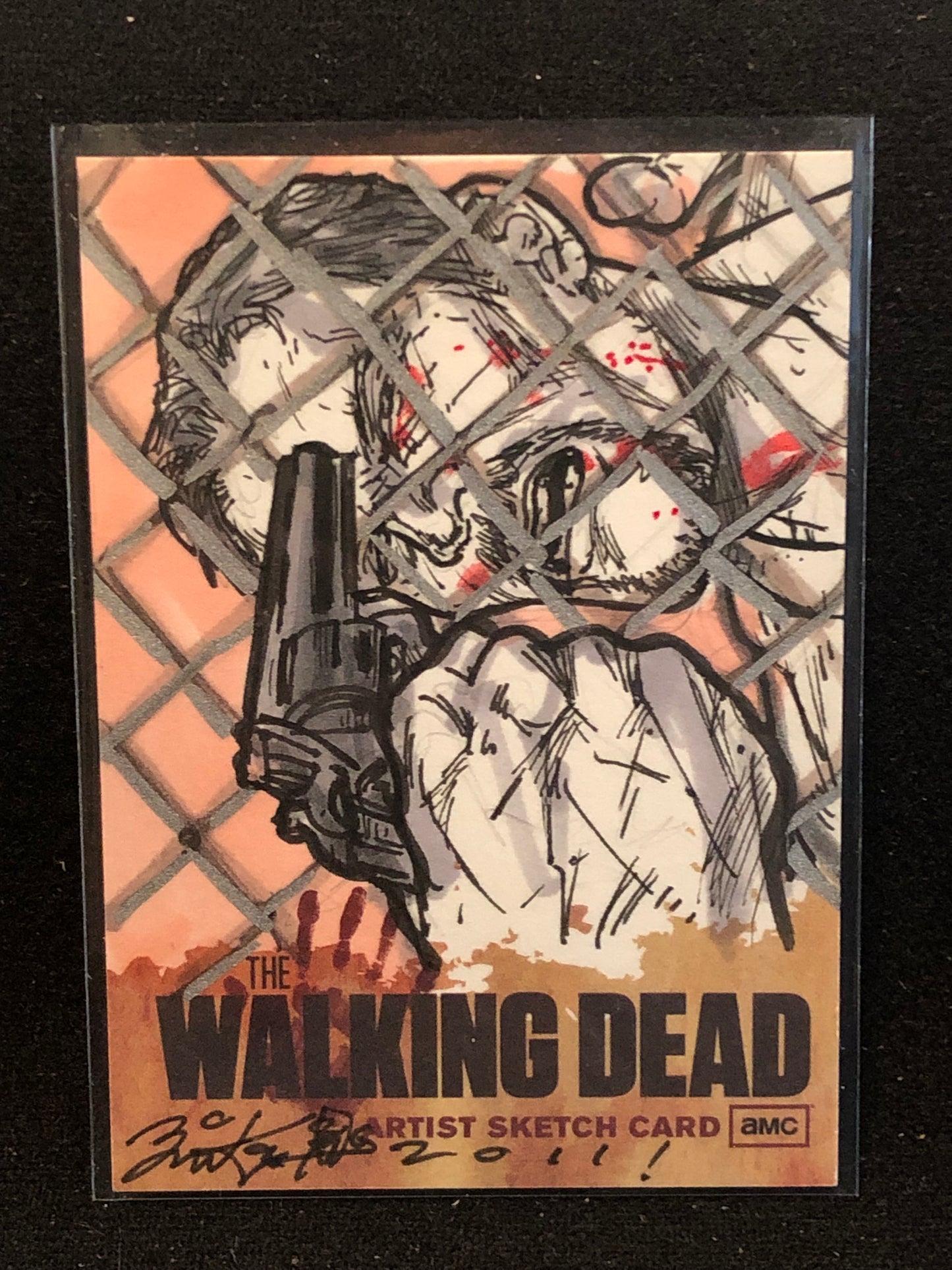 2011 Cryptozoic The Walking Dead Season 1 U-PICK Sketch Card Singles 1/1