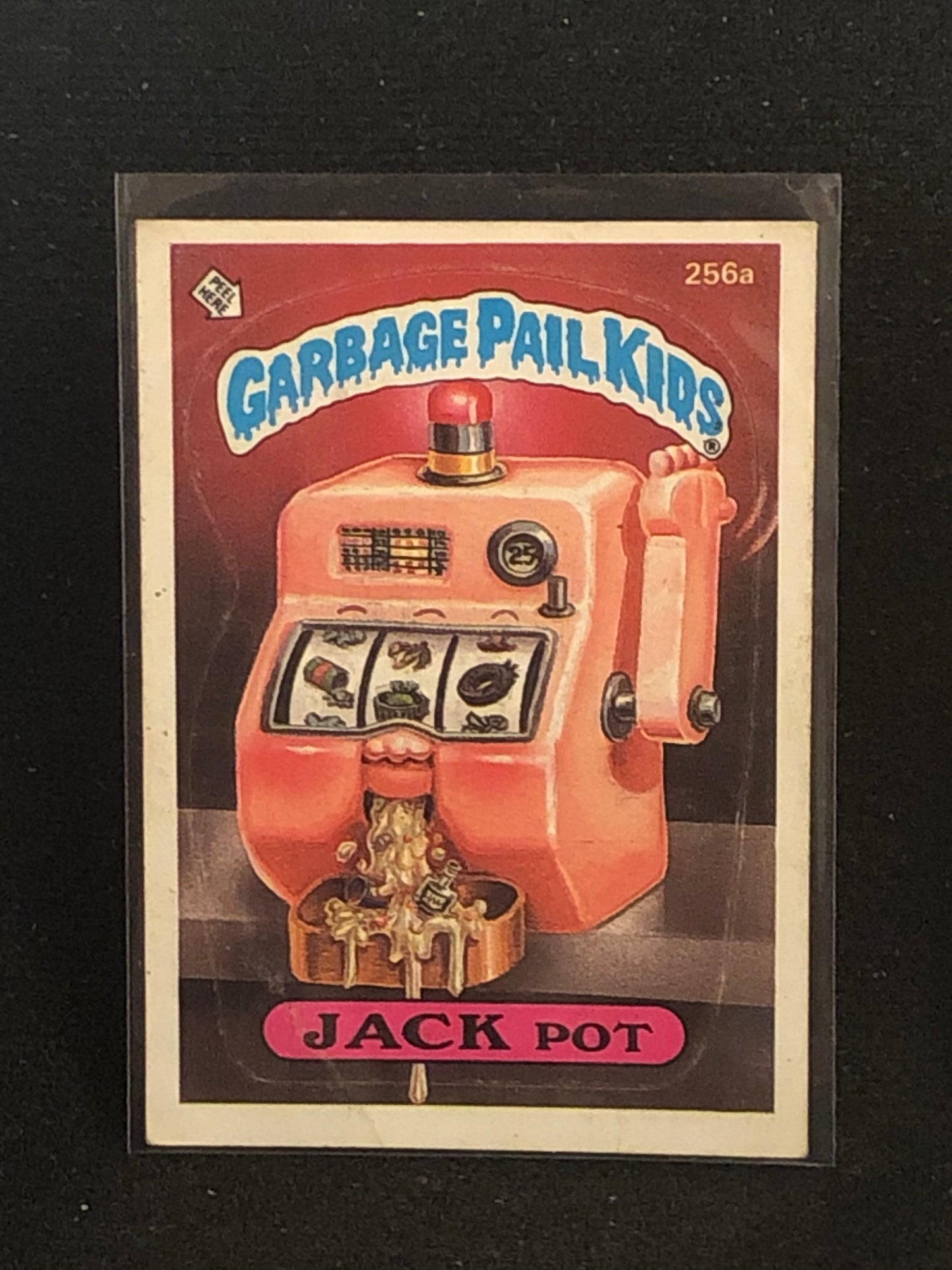 Garbage Pail Kids Original Series 7 (os7) 256a Jack Pot