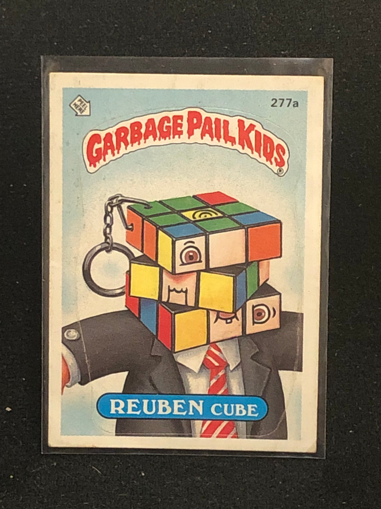 Garbage Pail Kids Original Series 7 (os7) 277a Reuben Cube