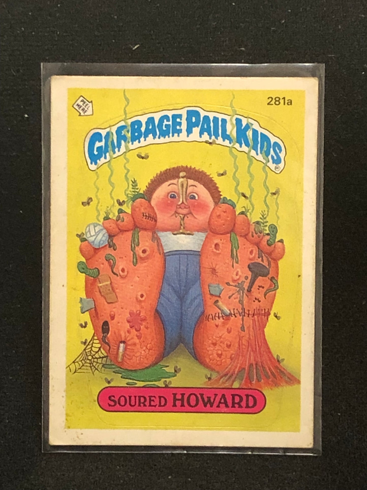 Garbage Pail Kids Original Series 7 (os7) 281a Soured Howard