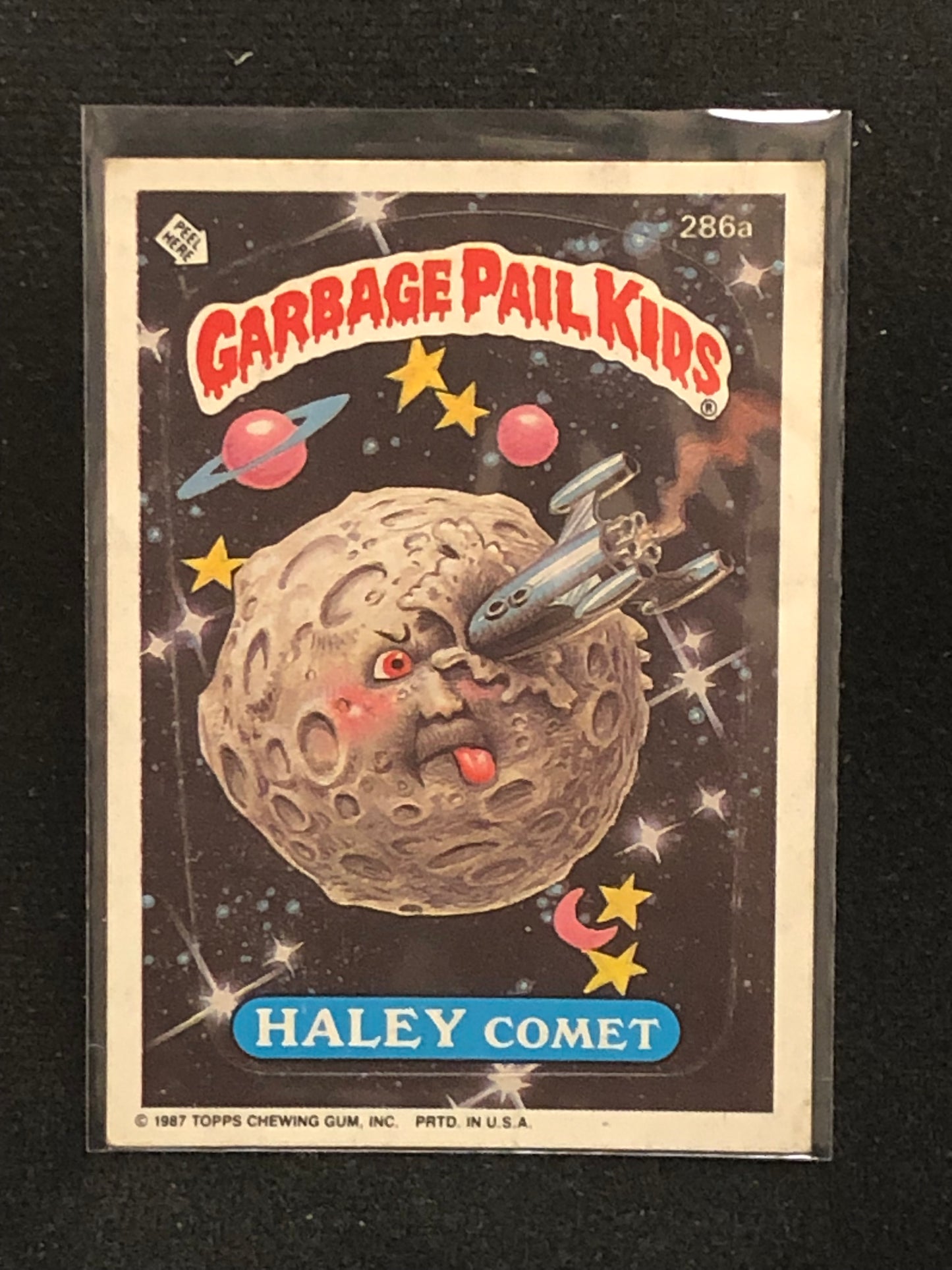 Garbage Pail Kids Original Series 7 (os7) 286a Haley Comet