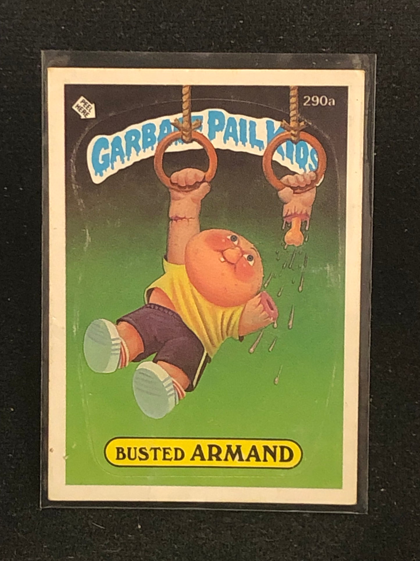 Garbage Pail Kids Original Series 7 (os7) 290a Busted Armand