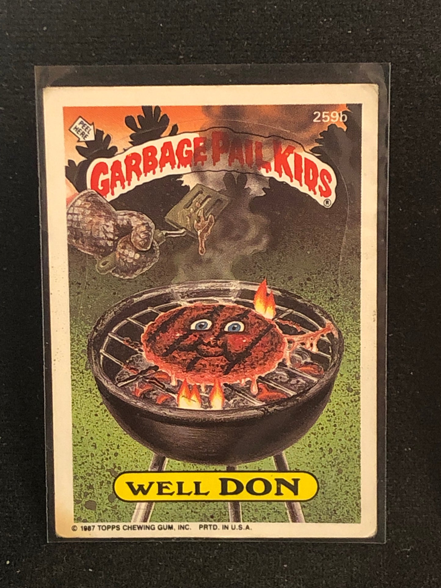 Garbage Pail Kids Original Series 7 (os7) 259b Well Don