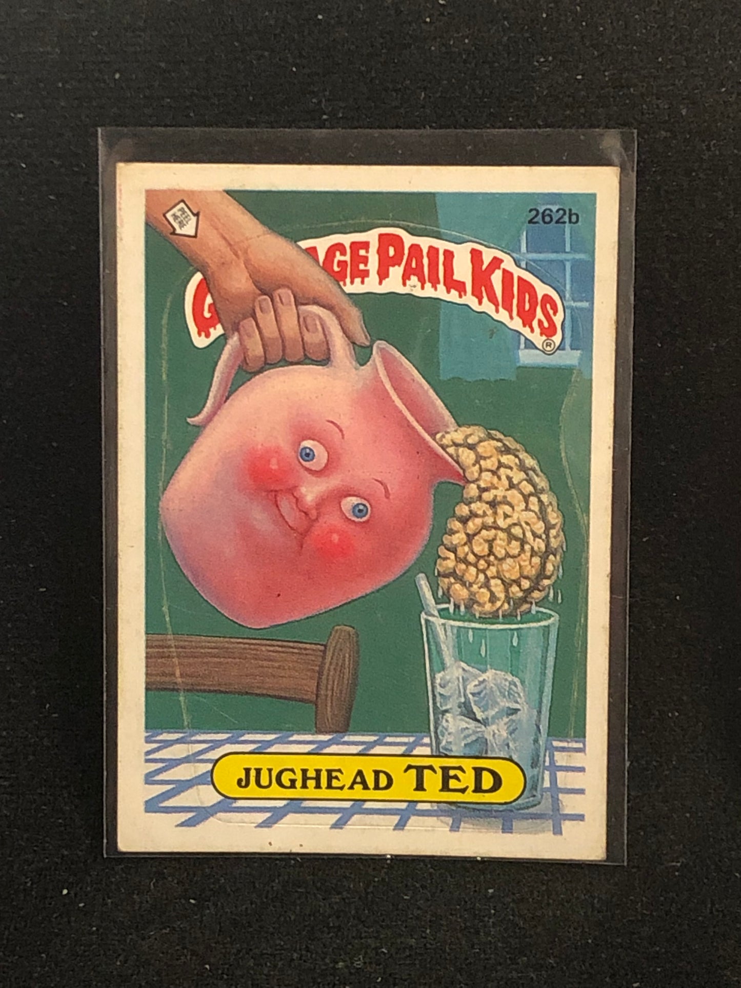 Garbage Pail Kids Original Series 7 (os7) 262b Jughead Ted