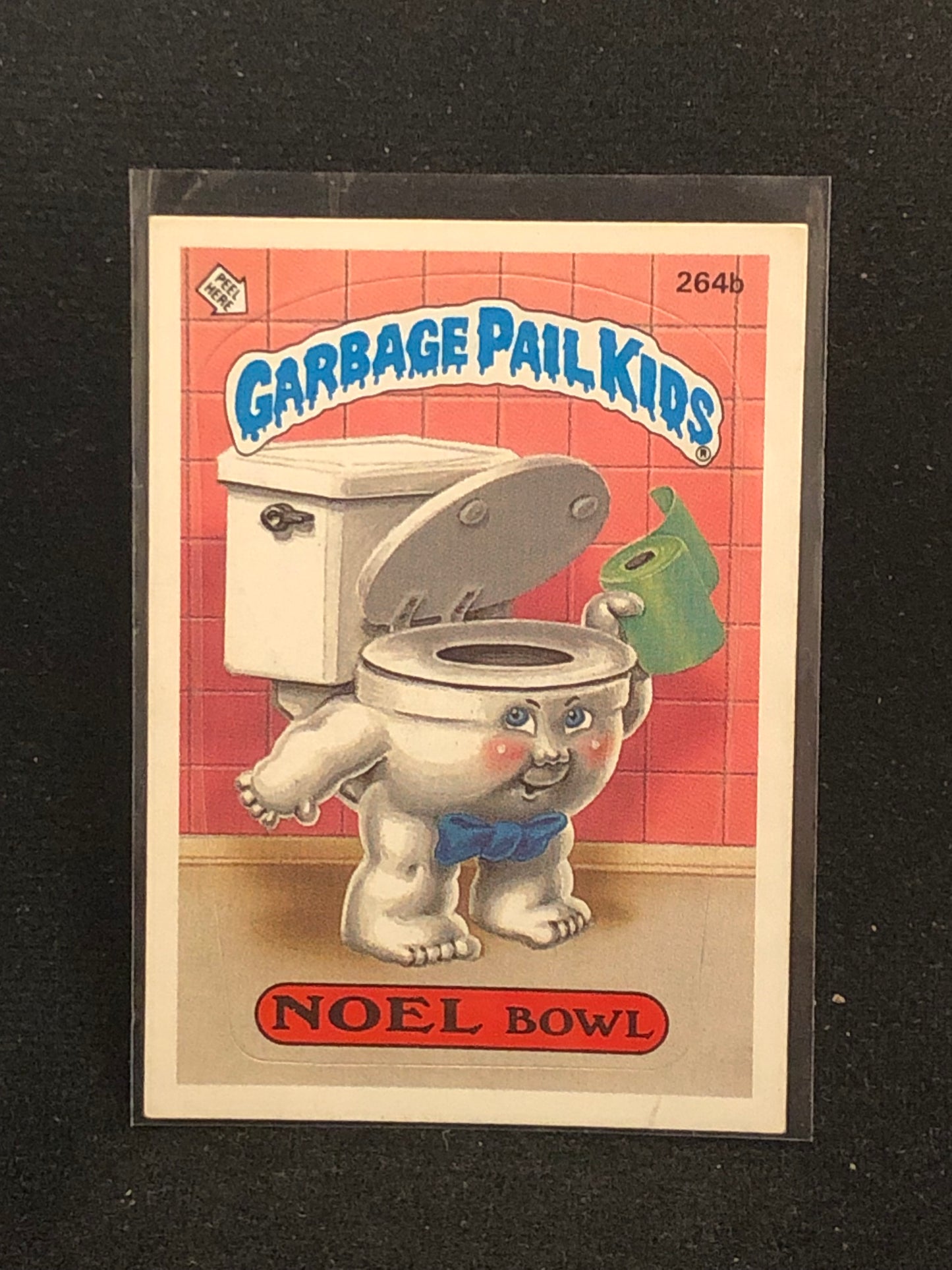 Garbage Pail Kids Original Series 7 (os7) 264b Noel Bowl