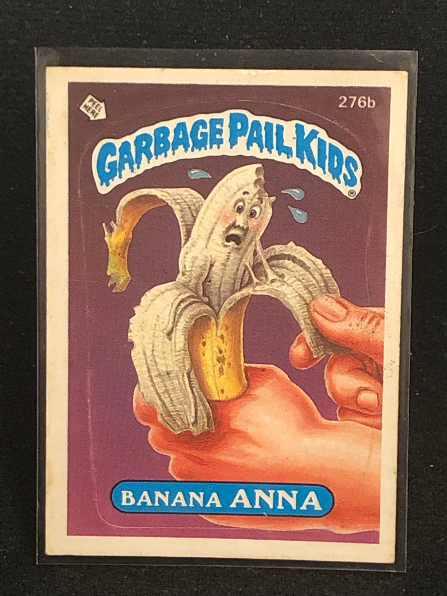 Garbage Pail Kids Original Series 7 (os7) 276b Banana Anna