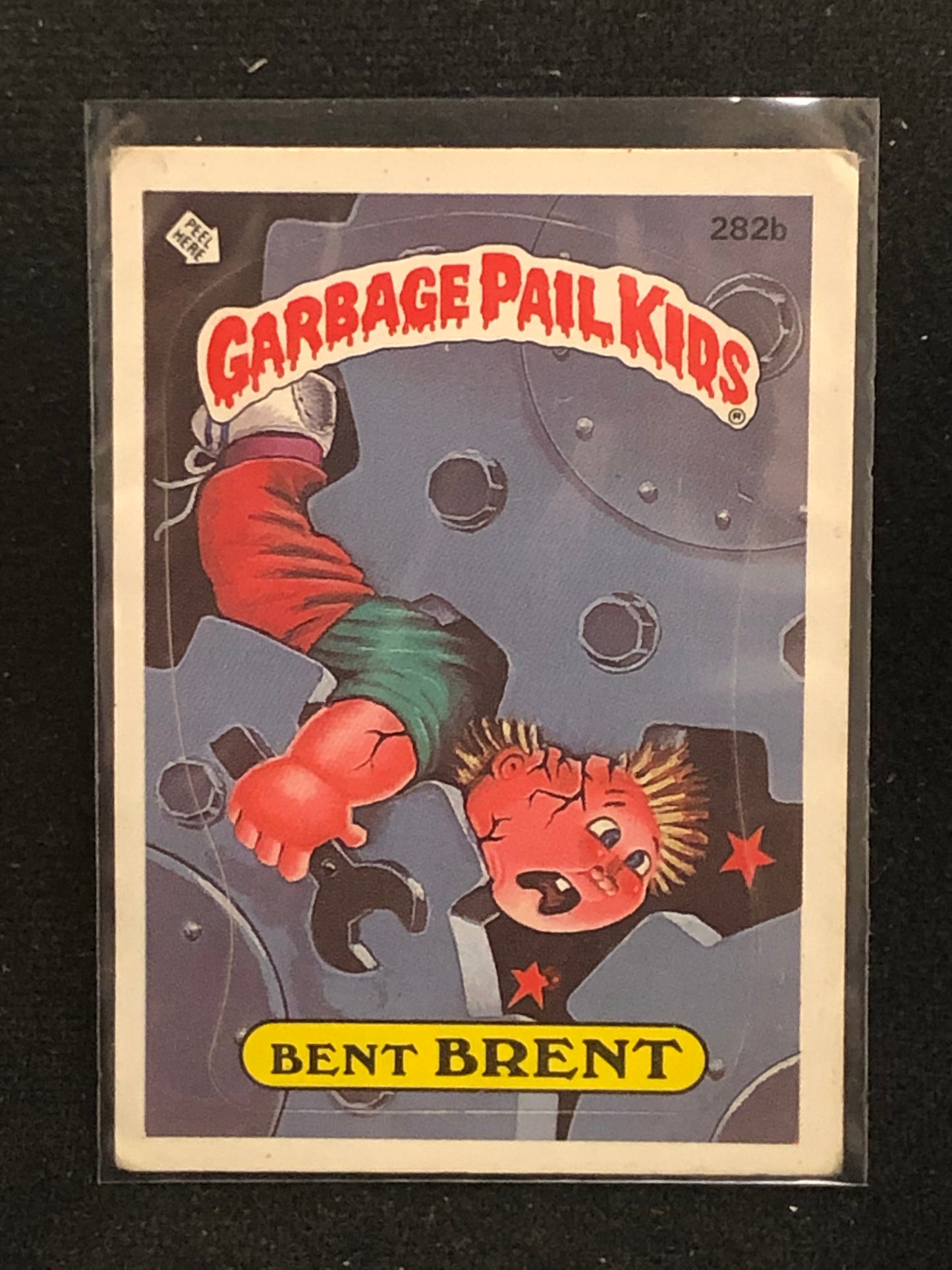 Garbage Pail Kids Original Series 7 (os7) 282b Bent Brent