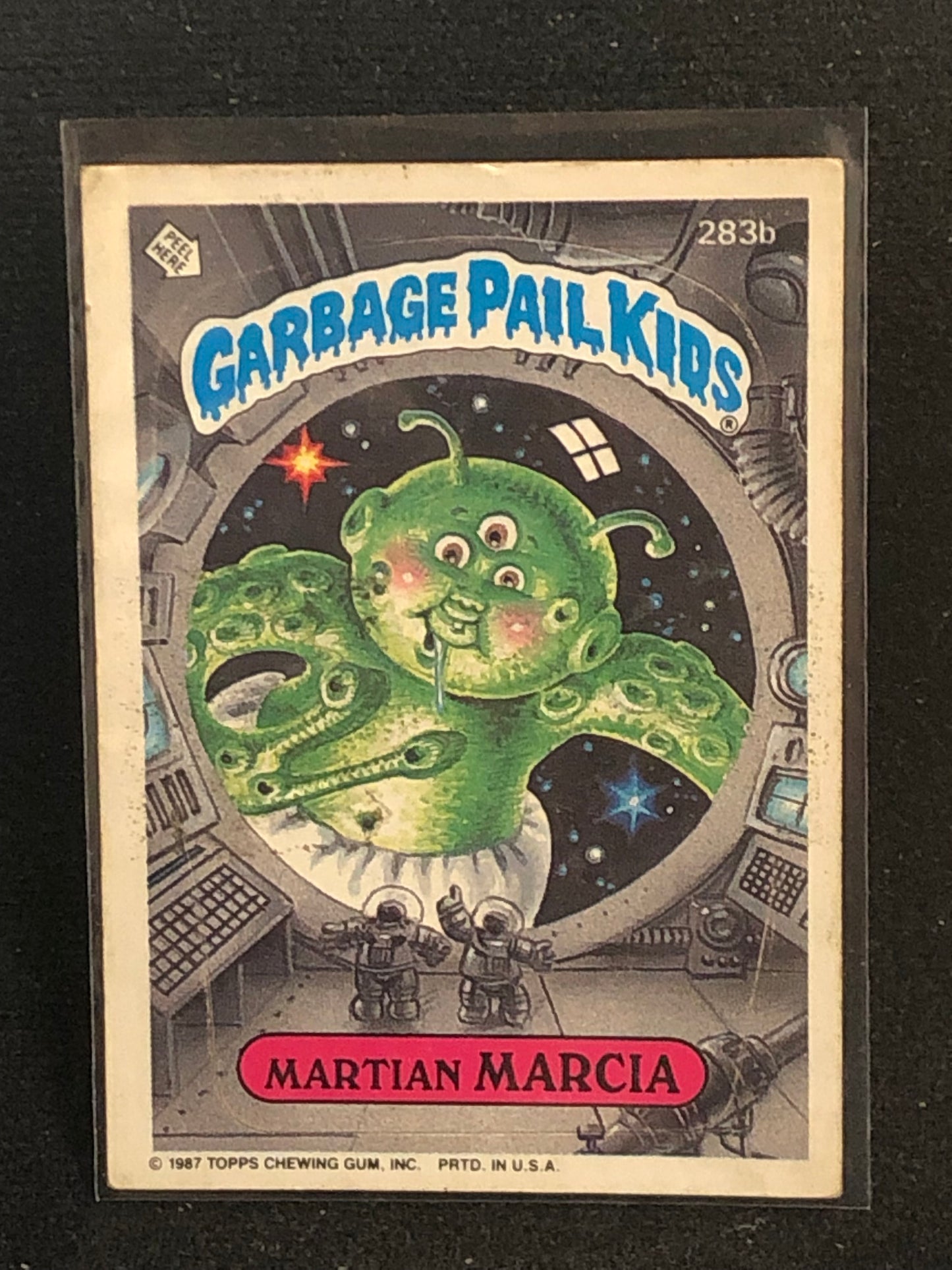 Garbage Pail Kids Original Series 7 (os7) 283b Martian Marcia