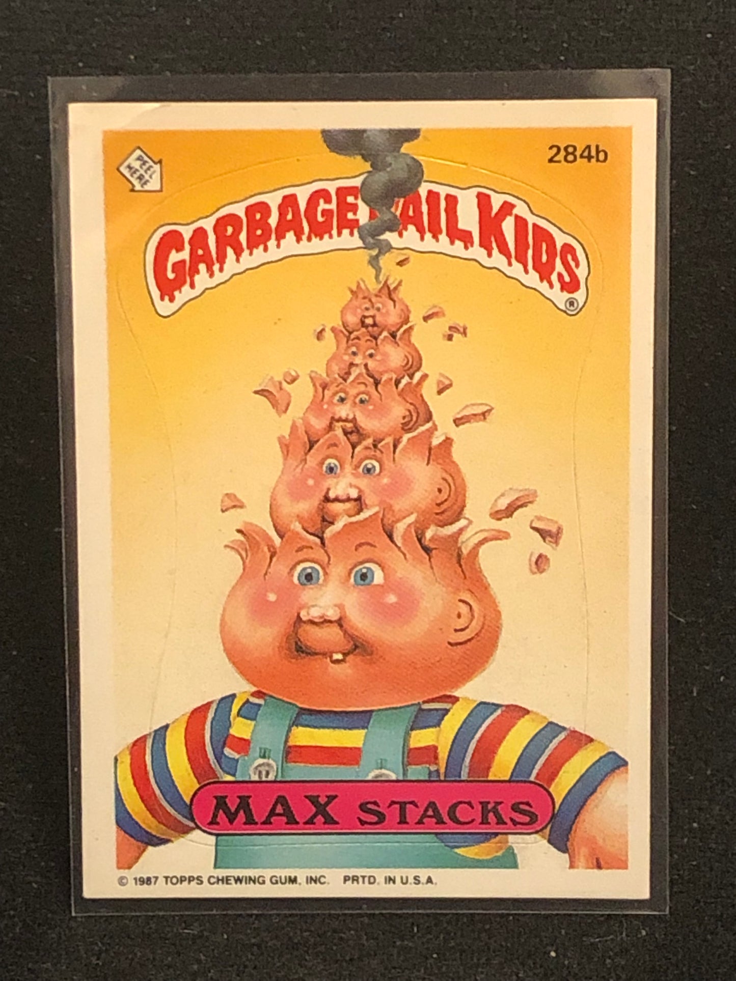 Garbage Pail Kids Original Series 7 (os7) 284b Max Stacks