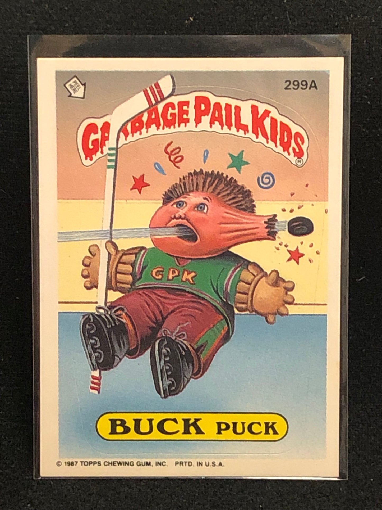 Garbage Pail Kids Original Series 8 (os8) 299a Buck Puck