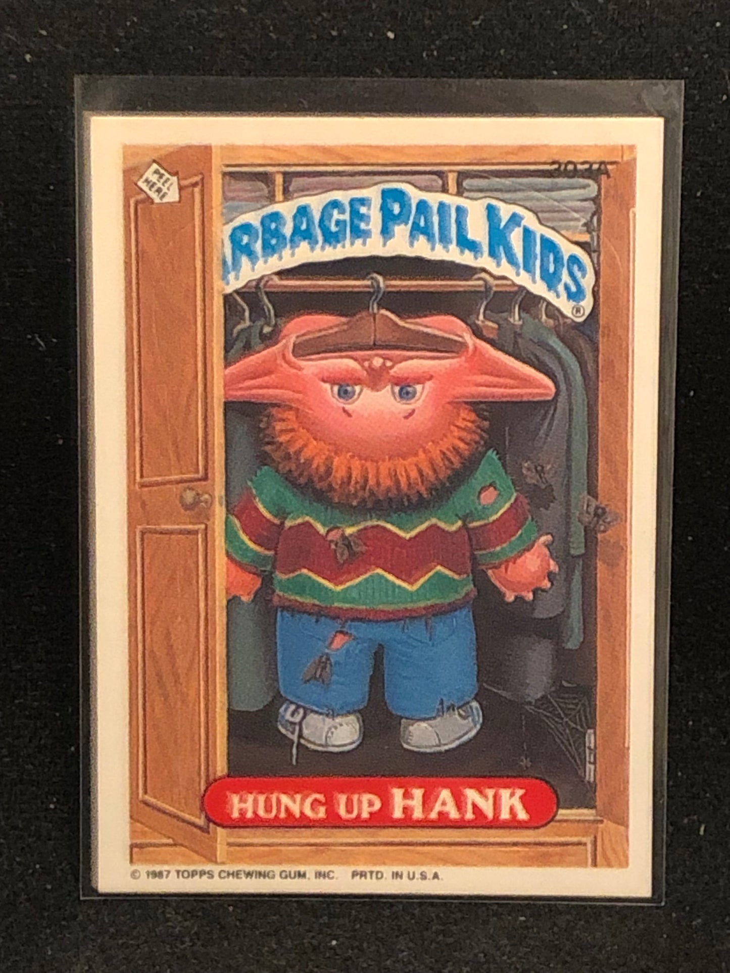 Garbage Pail Kids Original Series 8 (os8) 303a Hung Up Hank