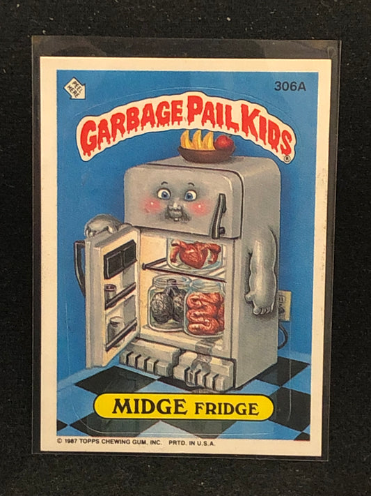 Garbage Pail Kids Original Series 8 (os8) 306a Midge Fridge