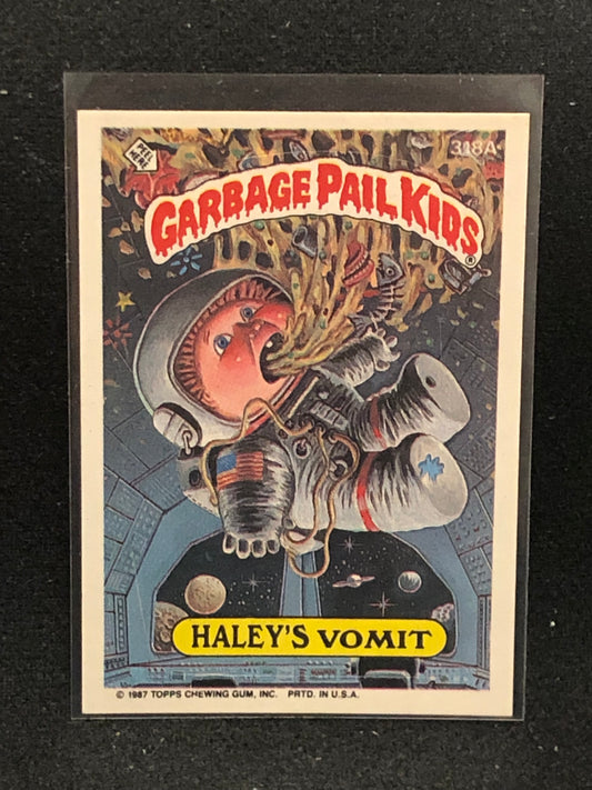 Garbage Pail Kids Original Series 8 (os8) 318a Haley's Vomit