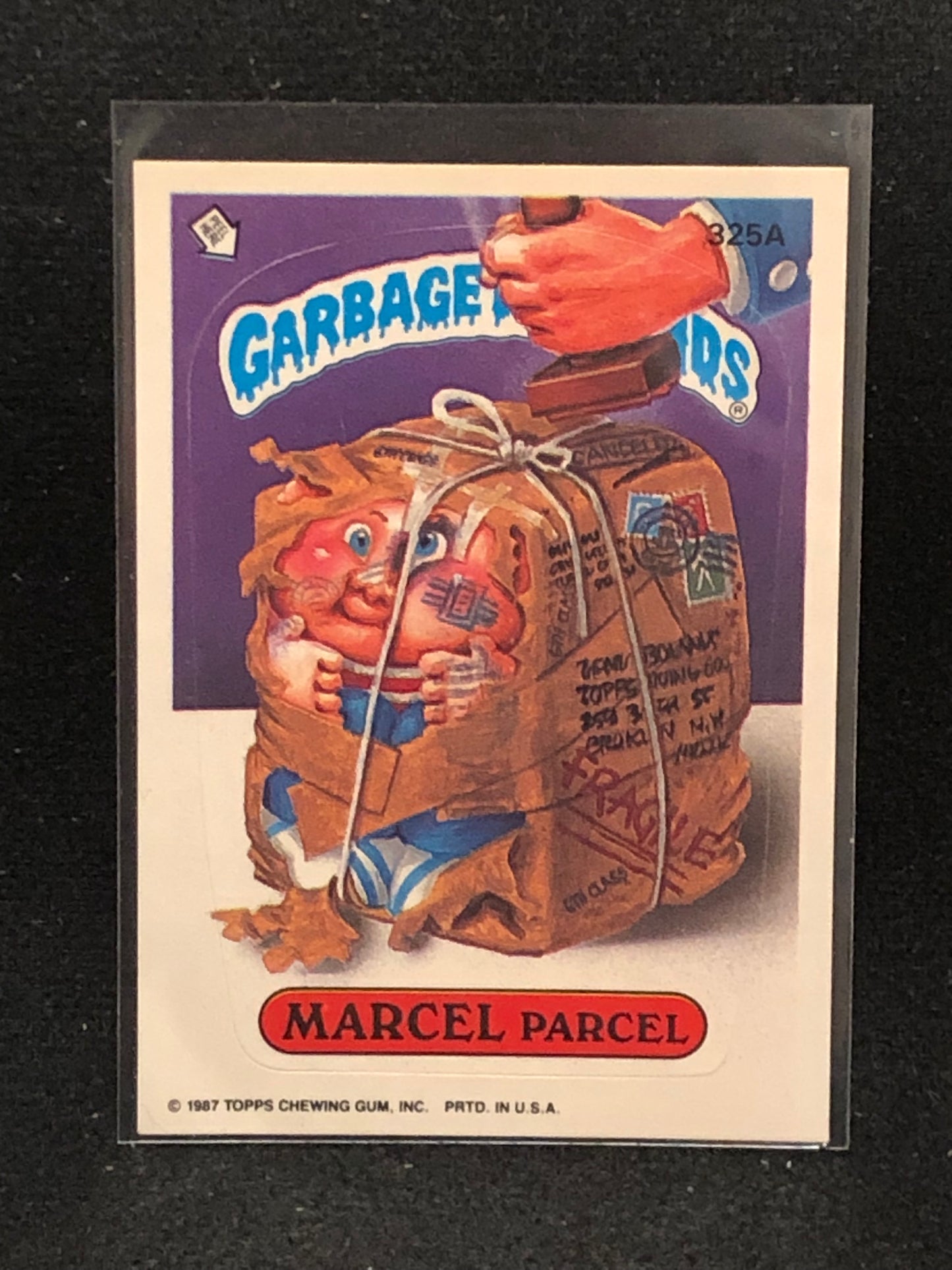 Garbage Pail Kids Original Series 8 (os8) 325a Marcel Parcel