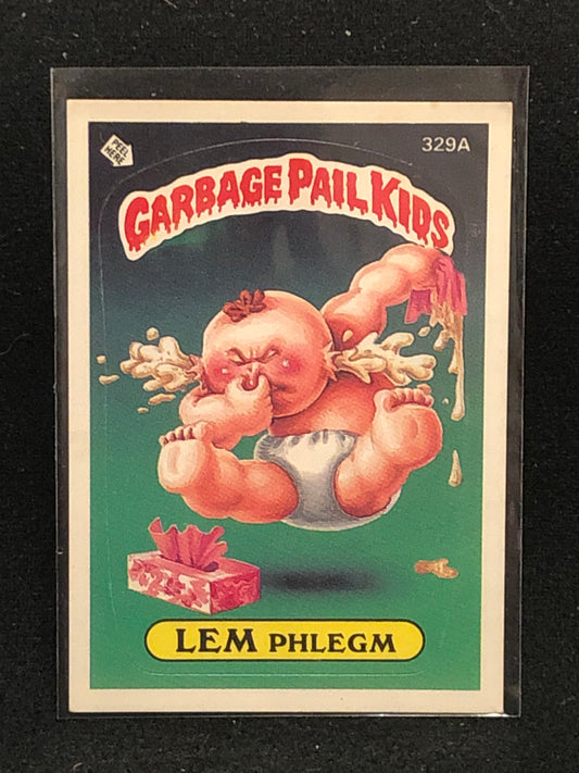 Garbage Pail Kids Original Series 8 (os8) 329a Lem Phlegm