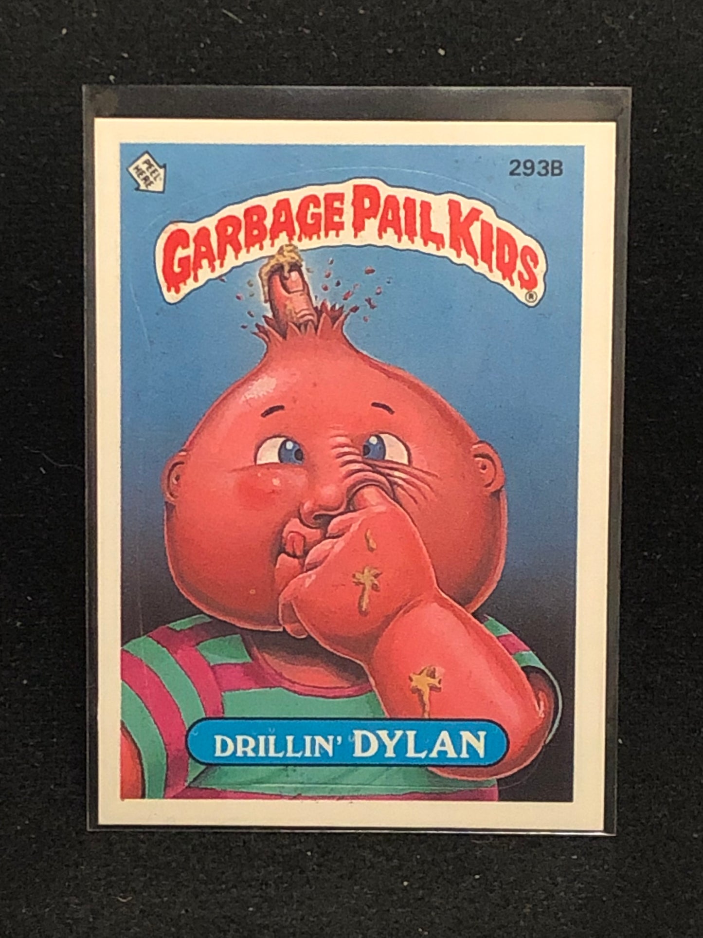 Garbage Pail Kids Original Series 8 (os8) 293b Drillin Dylan