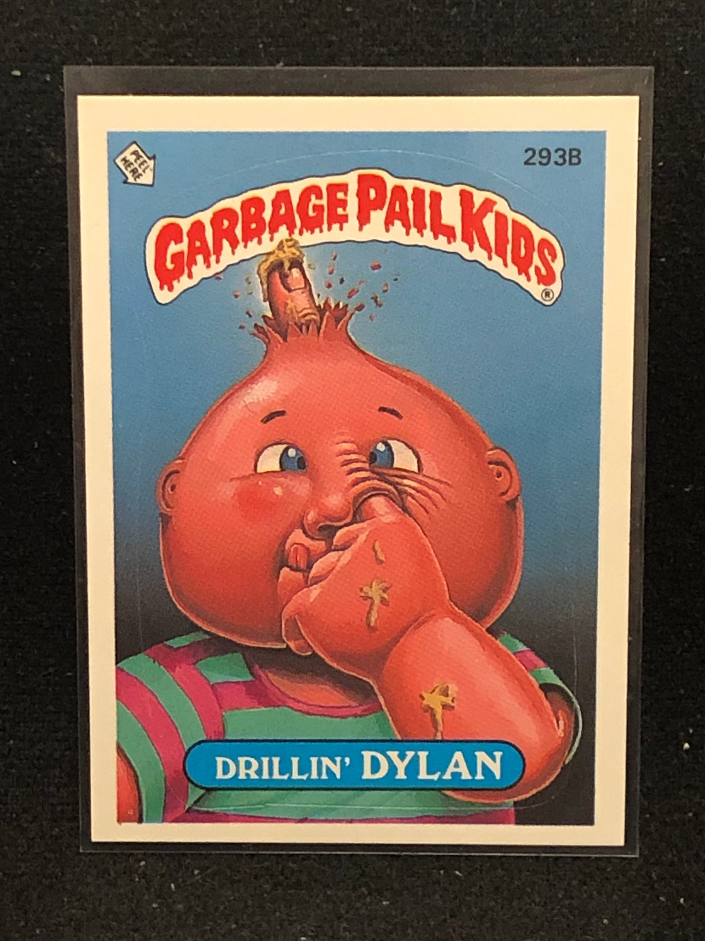 Garbage Pail Kids Original Series 8 (os8) 293b Drillin Dylan