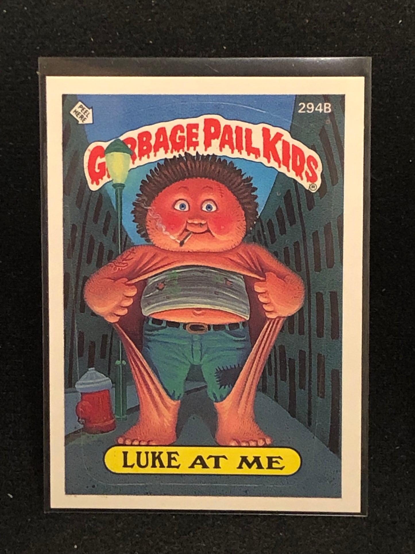 Garbage Pail Kids Original Series 8 (os8) 294b Luke At Me