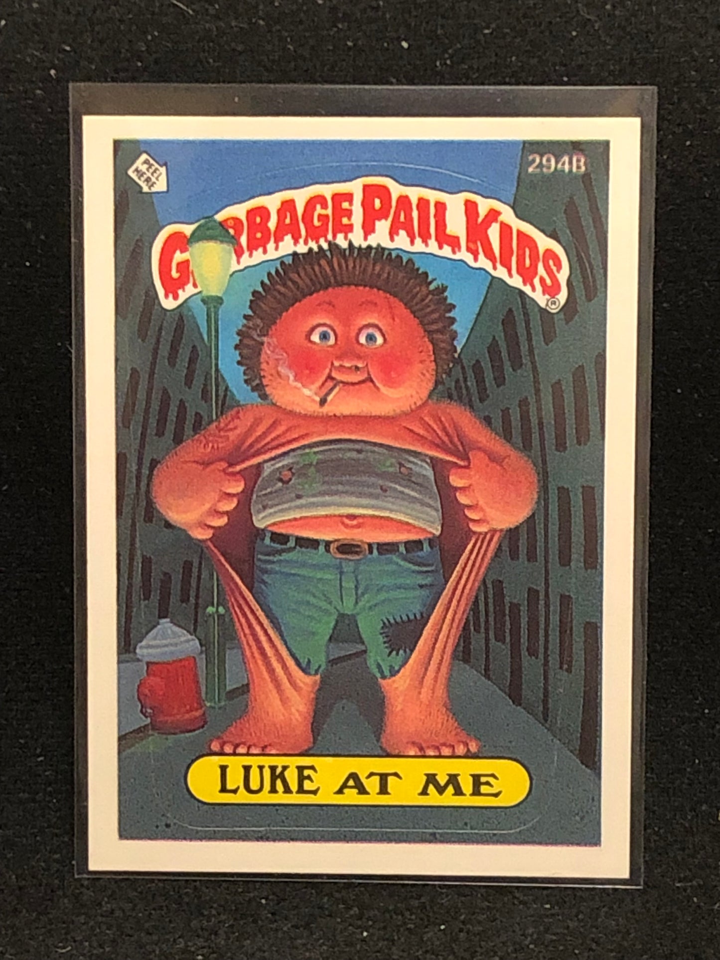 Garbage Pail Kids Original Series 8 (os8) 294b Luke At Me