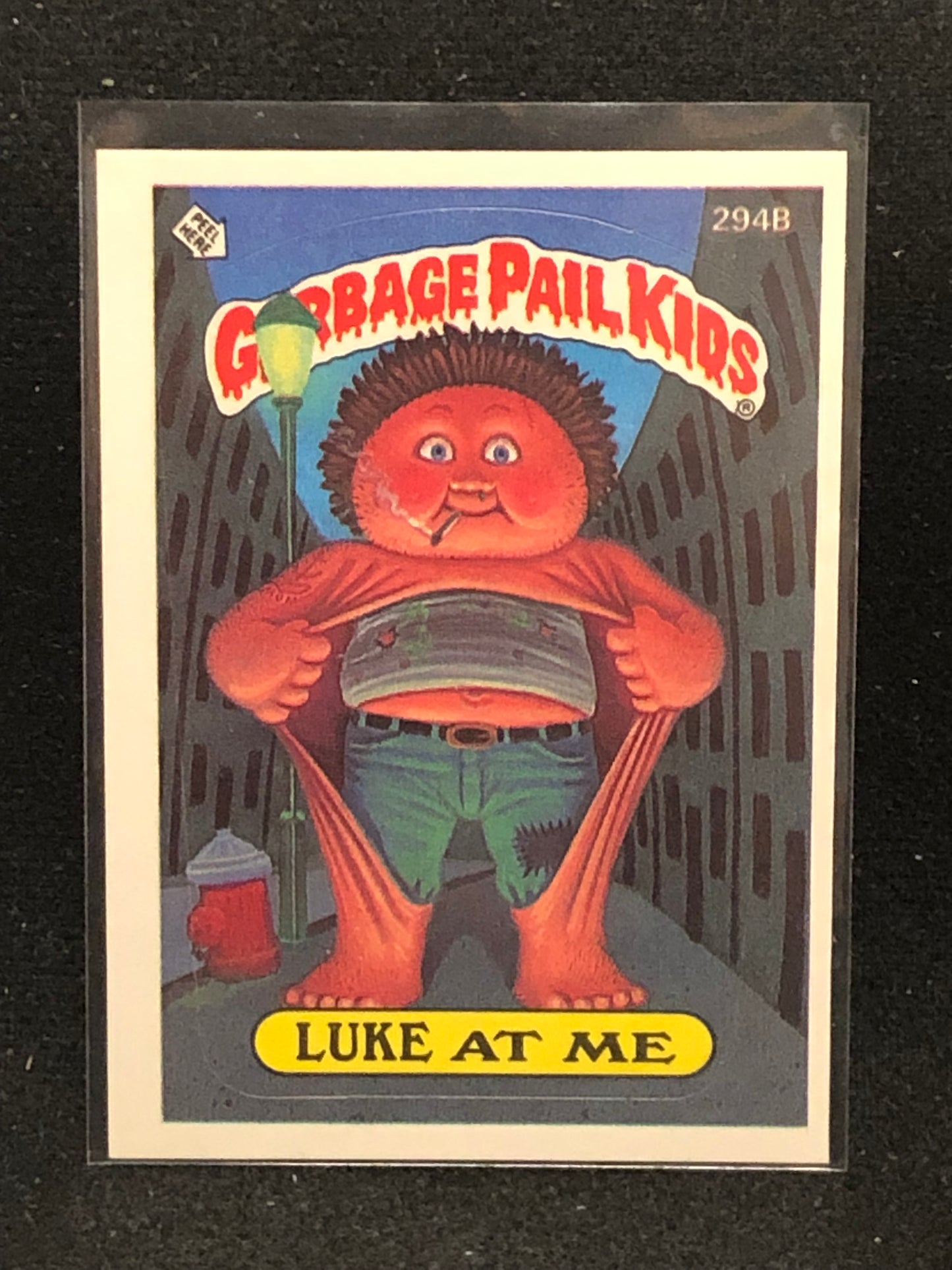 Garbage Pail Kids Original Series 8 (os8) 294b Luke At Me