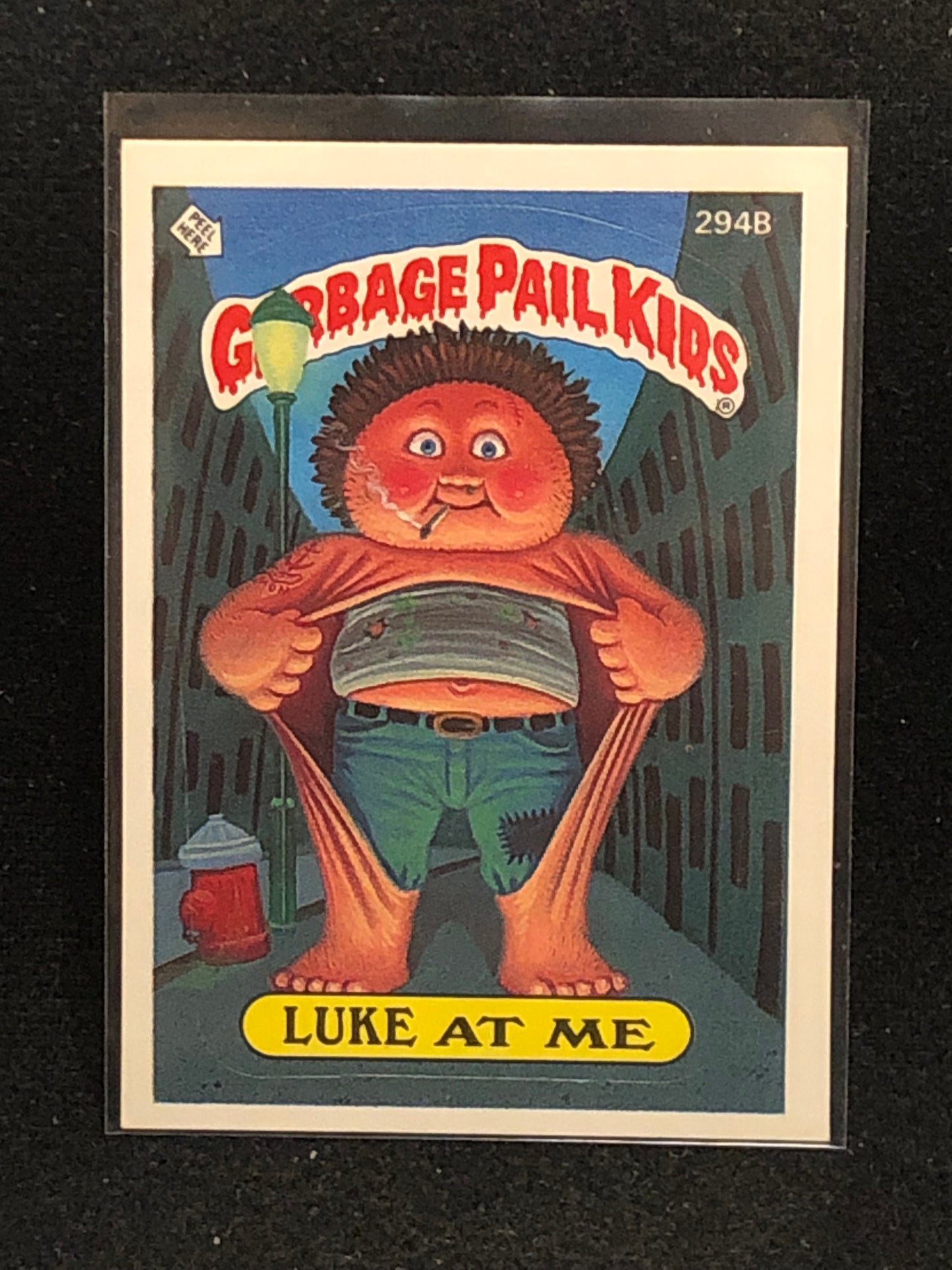 Garbage Pail Kids Original Series 8 (os8) 294b Luke At Me