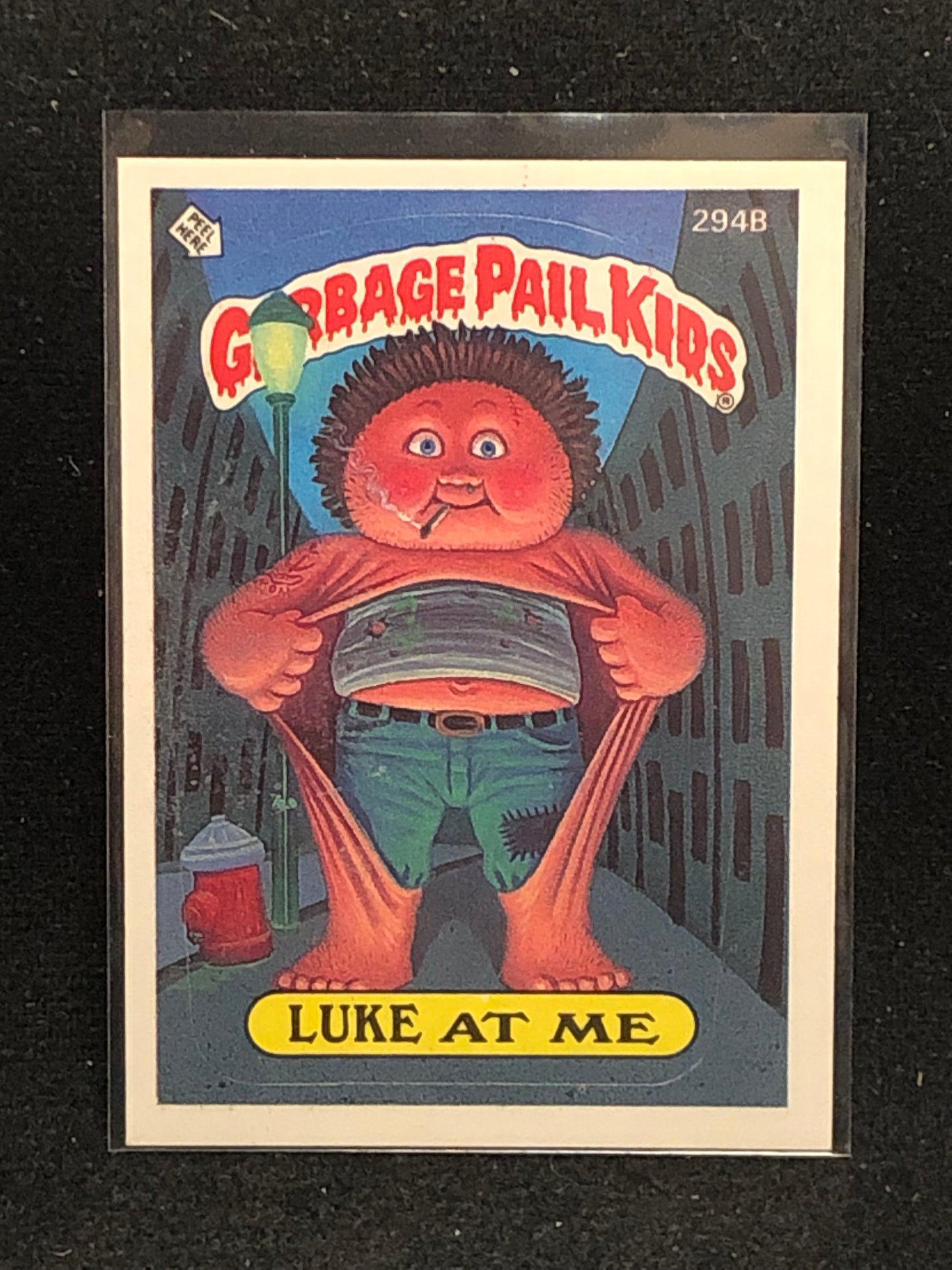 Garbage Pail Kids Original Series 8 (os8) 294b Luke At Me