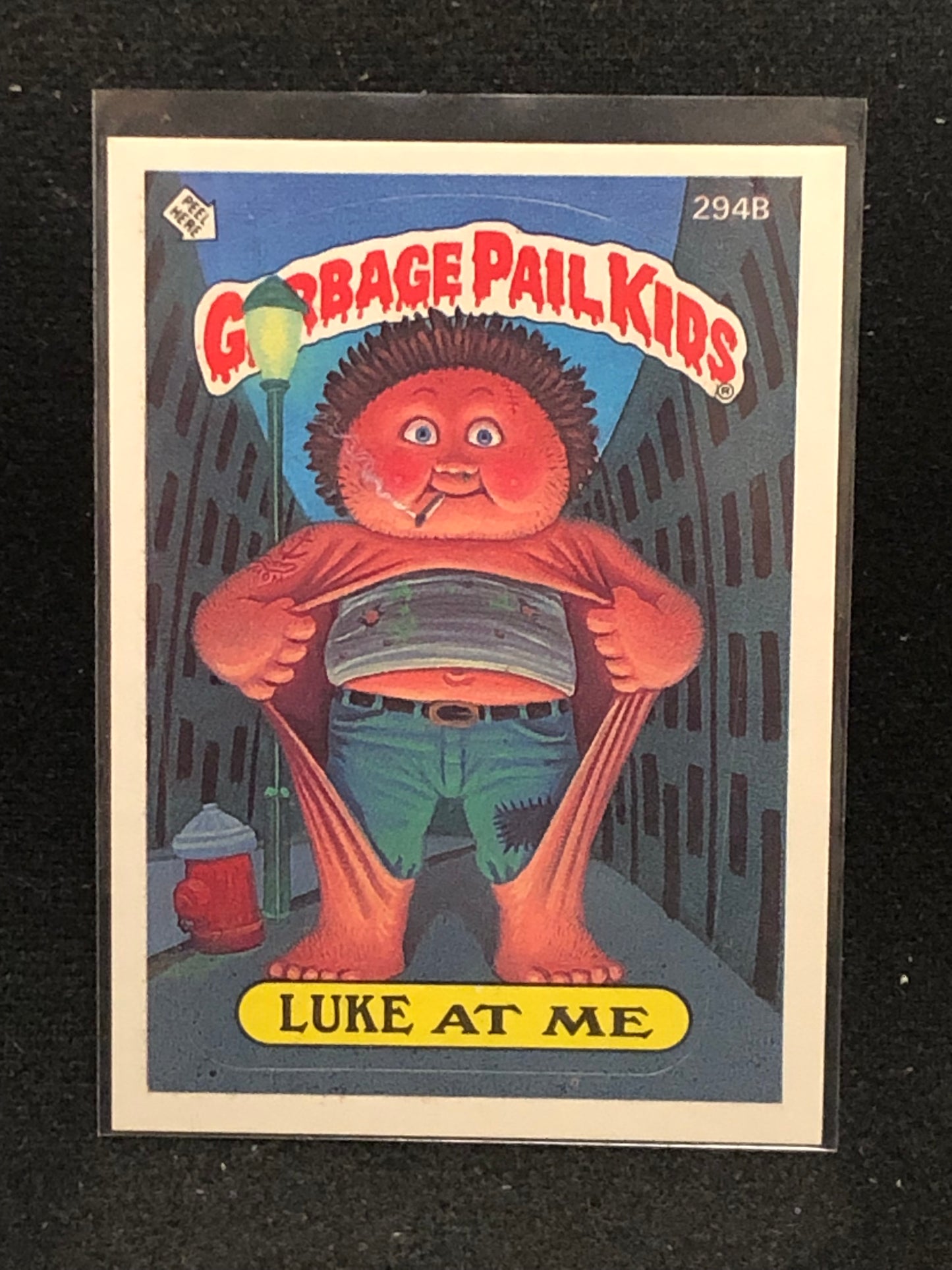 Garbage Pail Kids Original Series 8 (os8) 294b Luke At Me