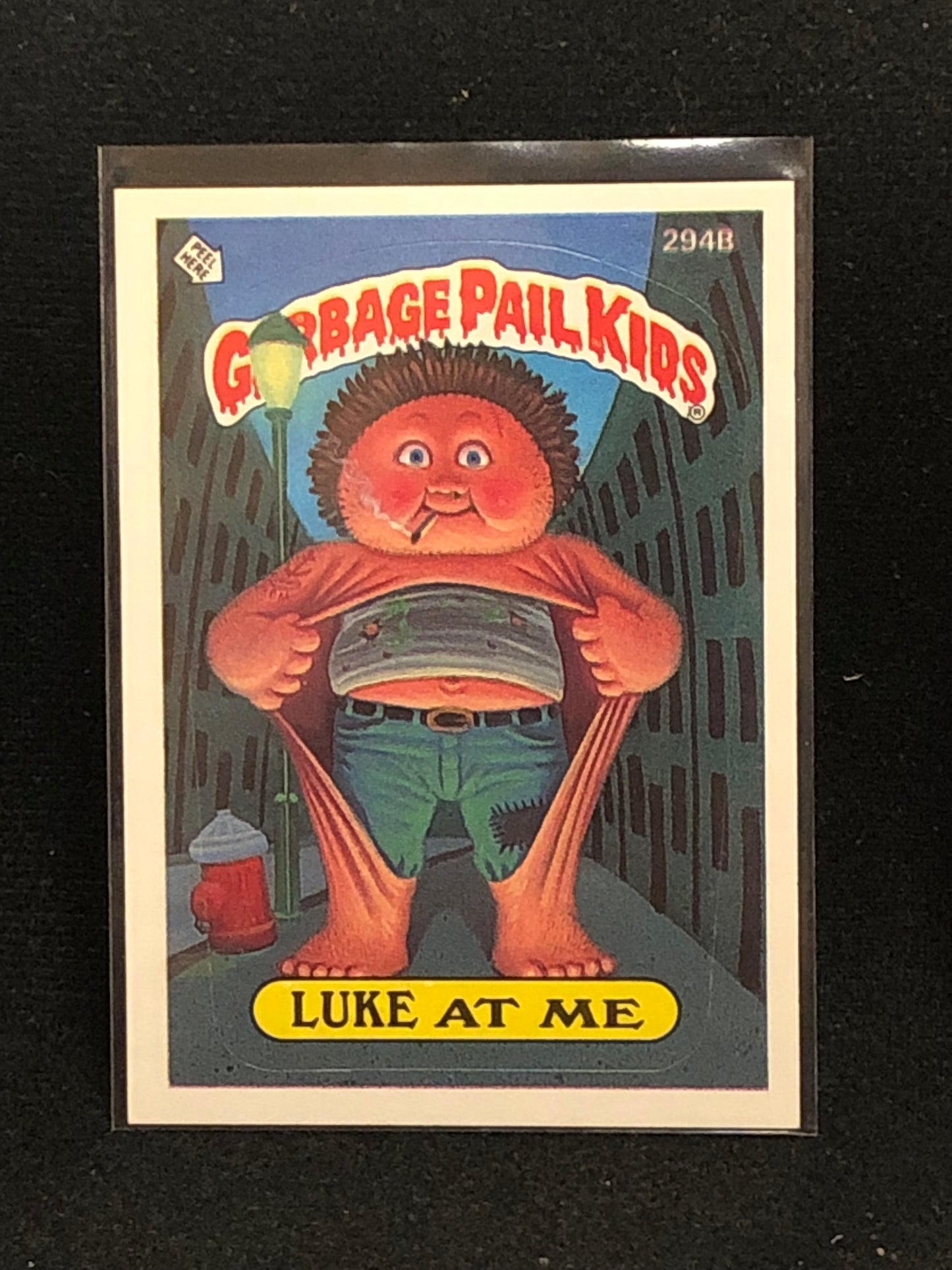 Garbage Pail Kids Original Series 8 (os8) 294b Luke At Me