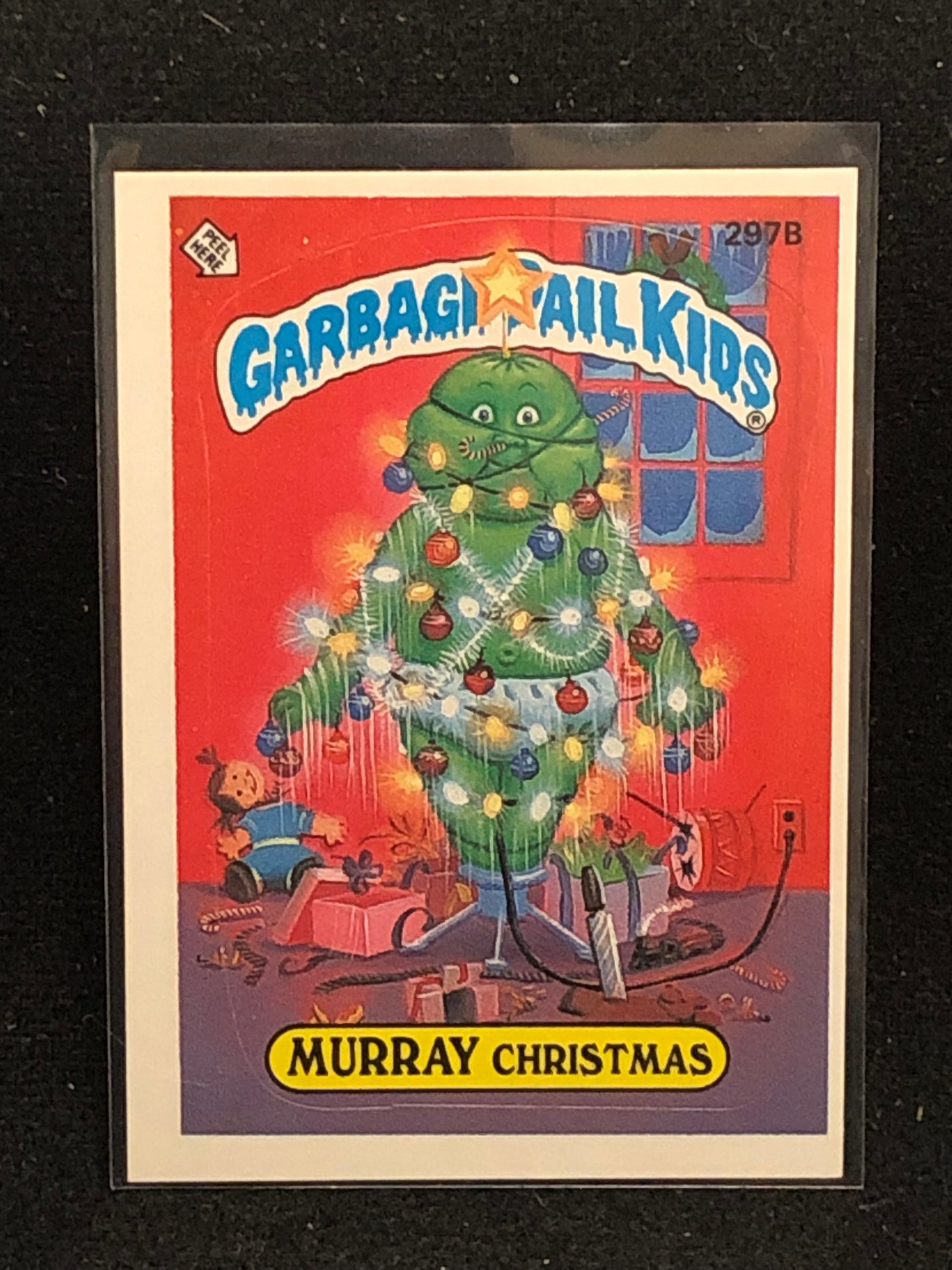 Garbage Pail Kids Original Series 8 (os8) 297b Murray Christmas