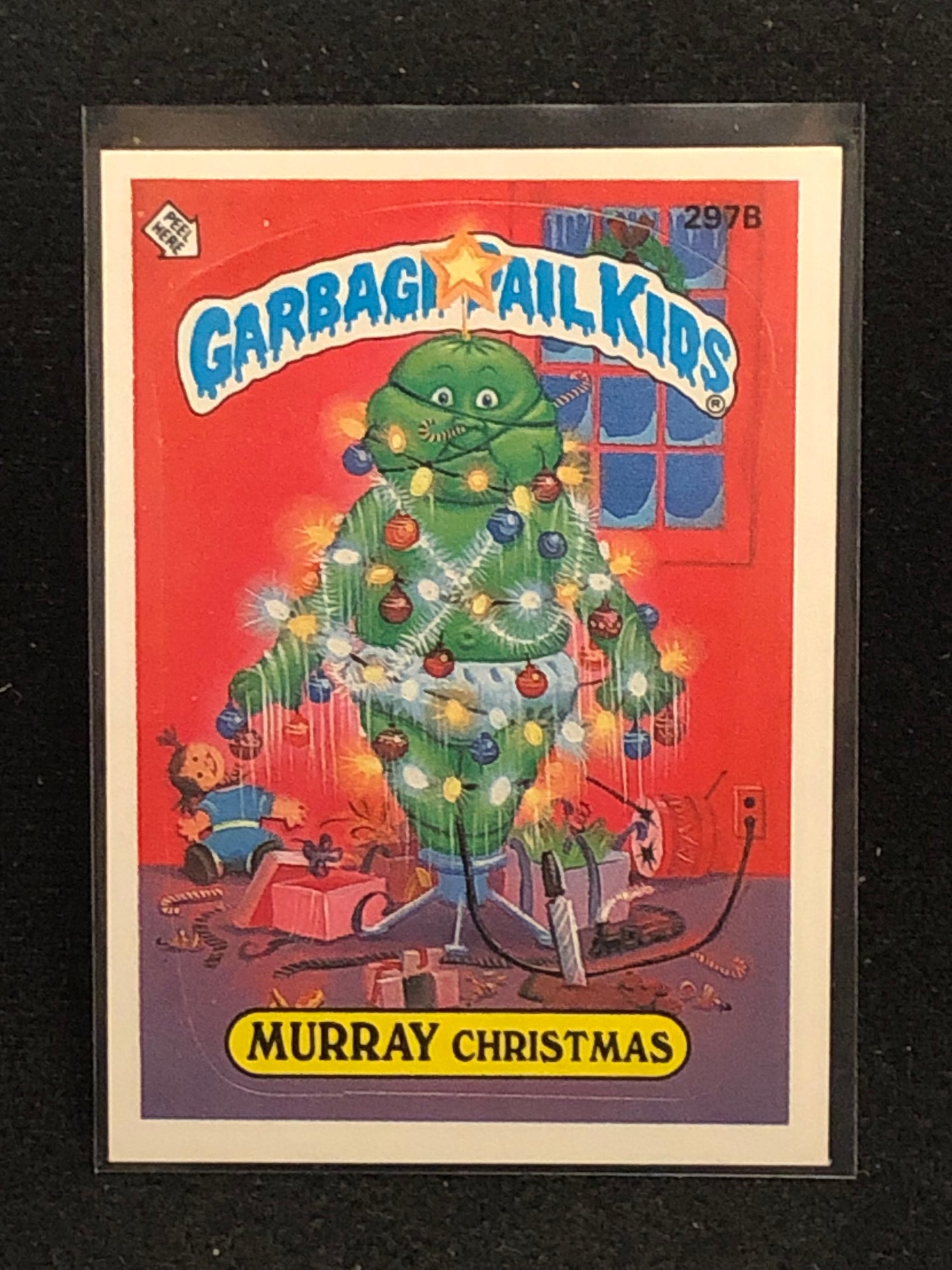 Garbage Pail Kids Original Series 8 (os8) 297b Murray Christmas