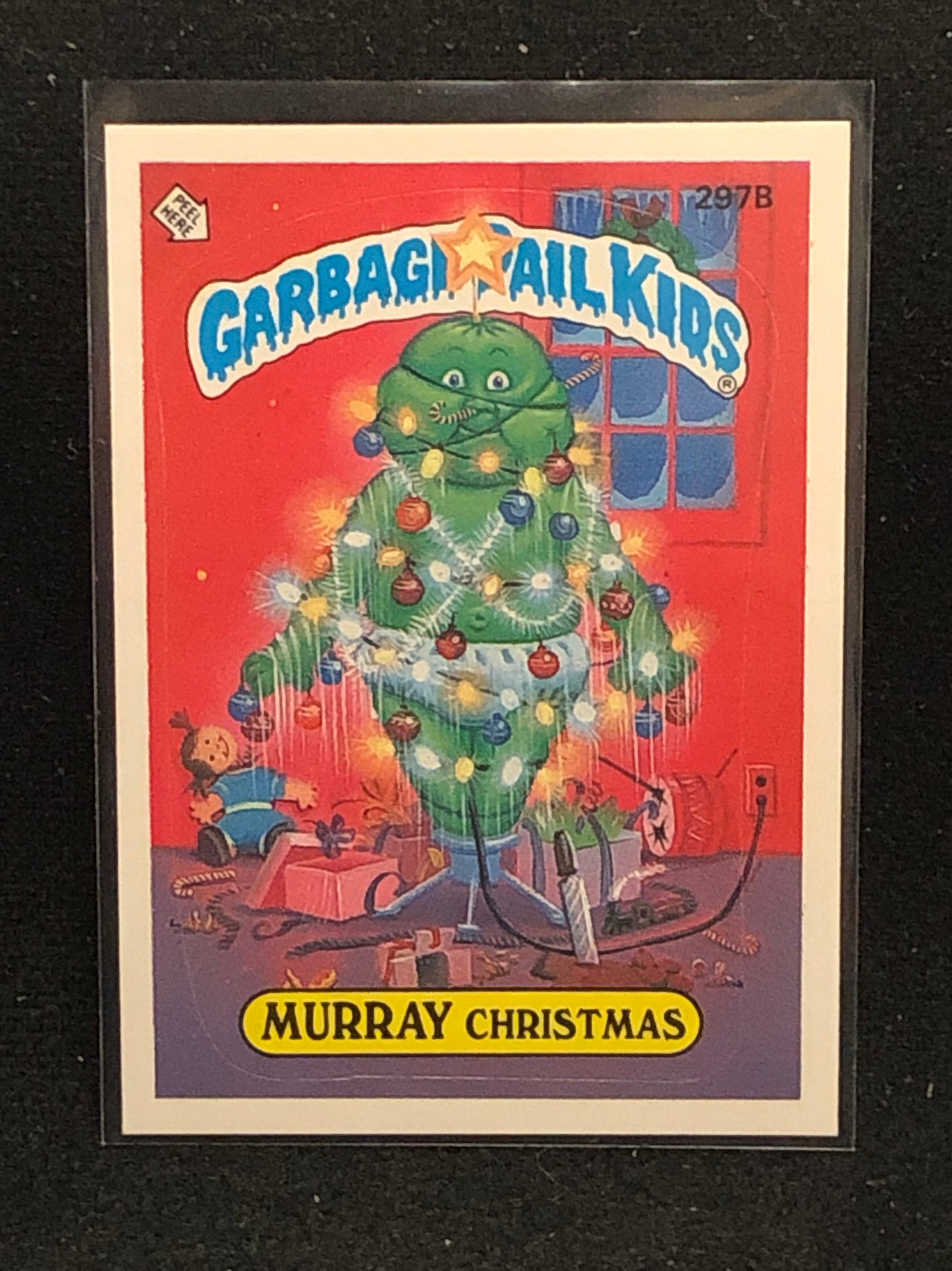 Garbage Pail Kids Original Series 8 (os8) 297b Murray Christmas